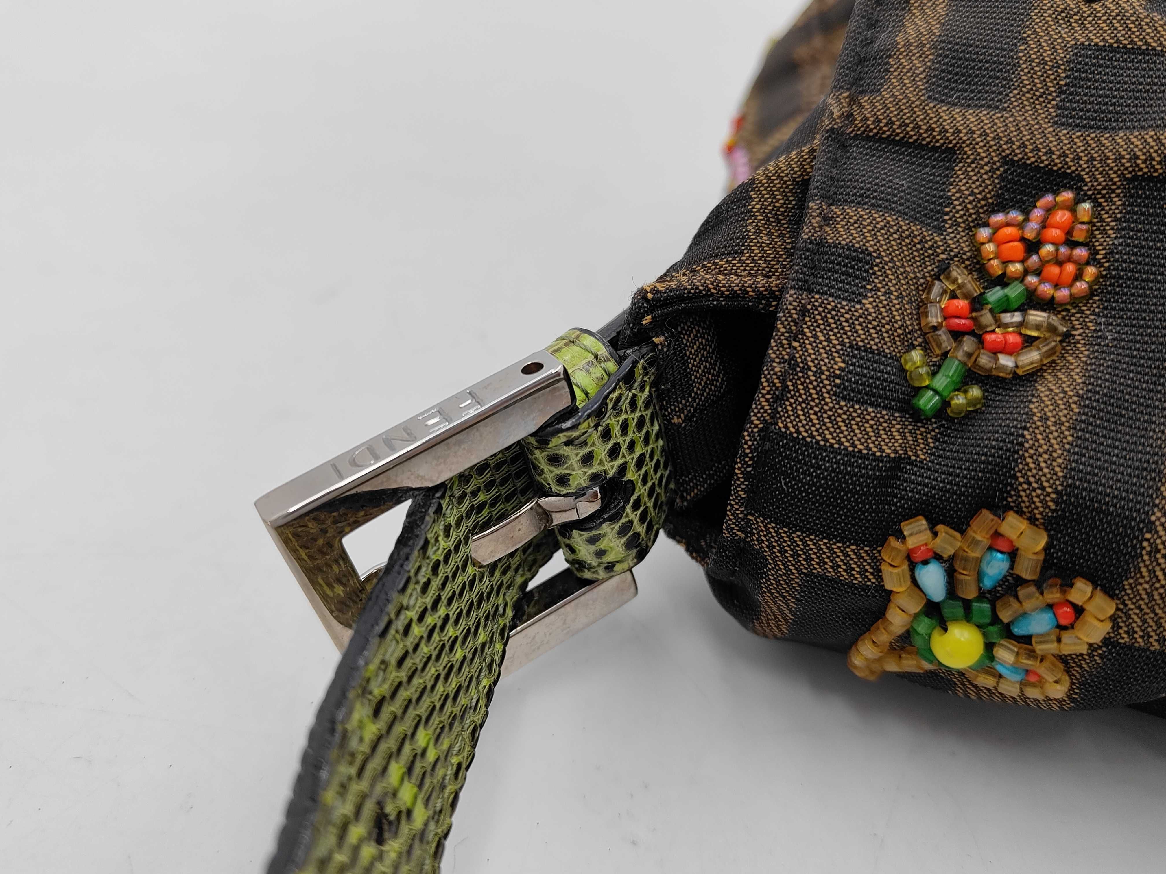 Mamma Bucket Beaded Embroidery Zucca Bag Shoulder Bag — view 7