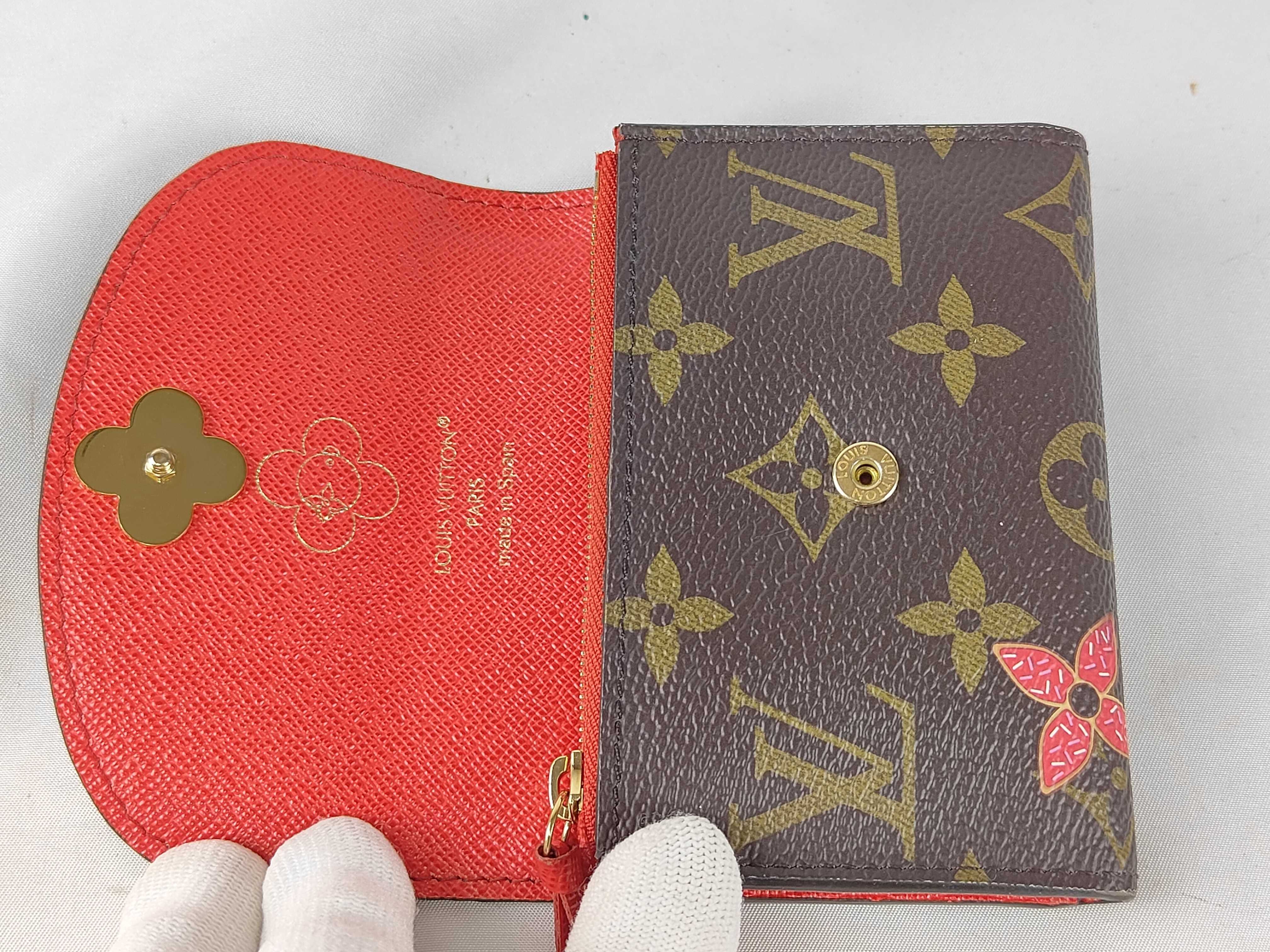 M12220 Wallet Portemonnaie Rosalie Vivienne Monogram Candy Factory Coin Case — view 7