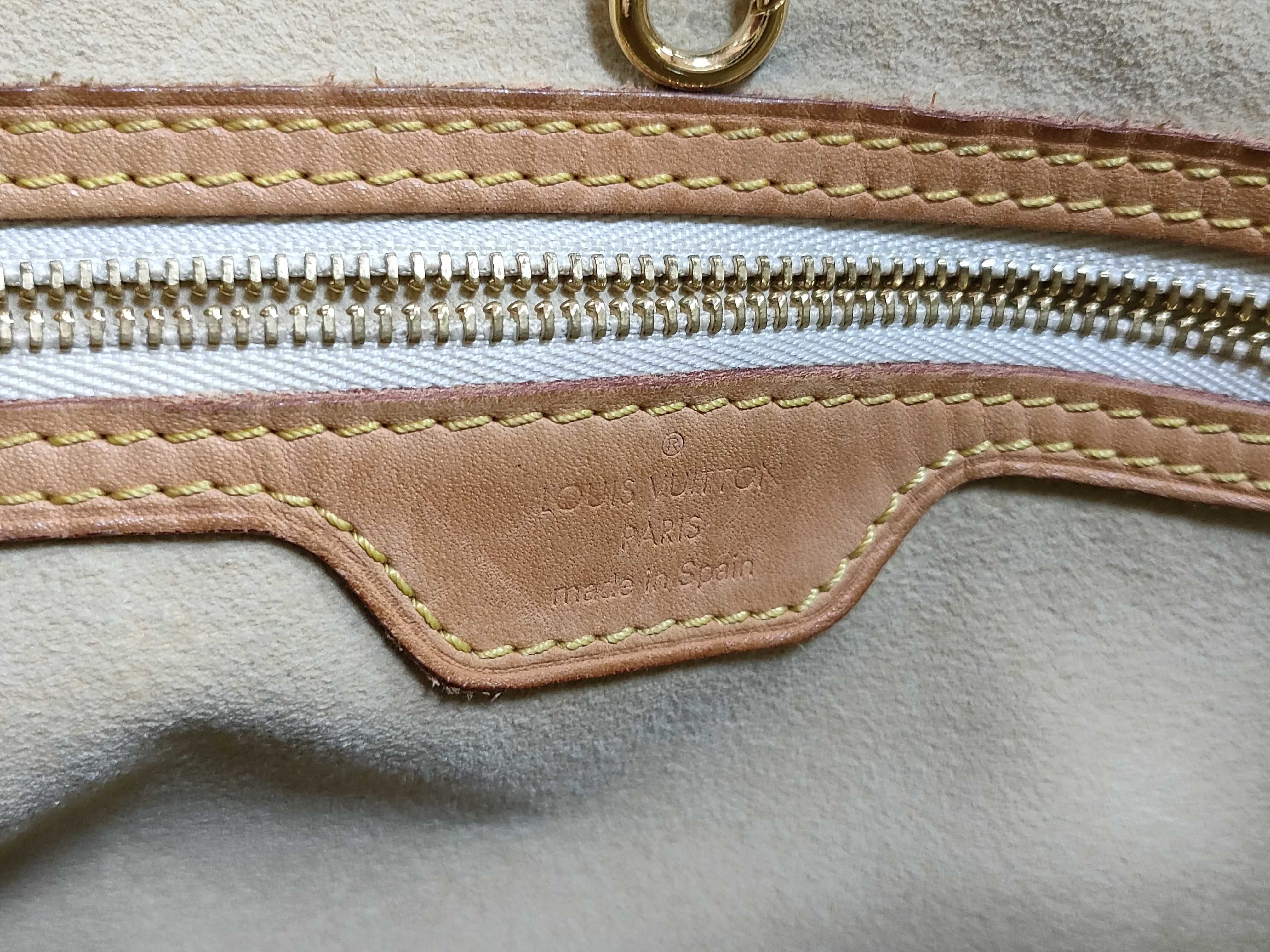 Damier Azur Damier White Tote Bag — view 9