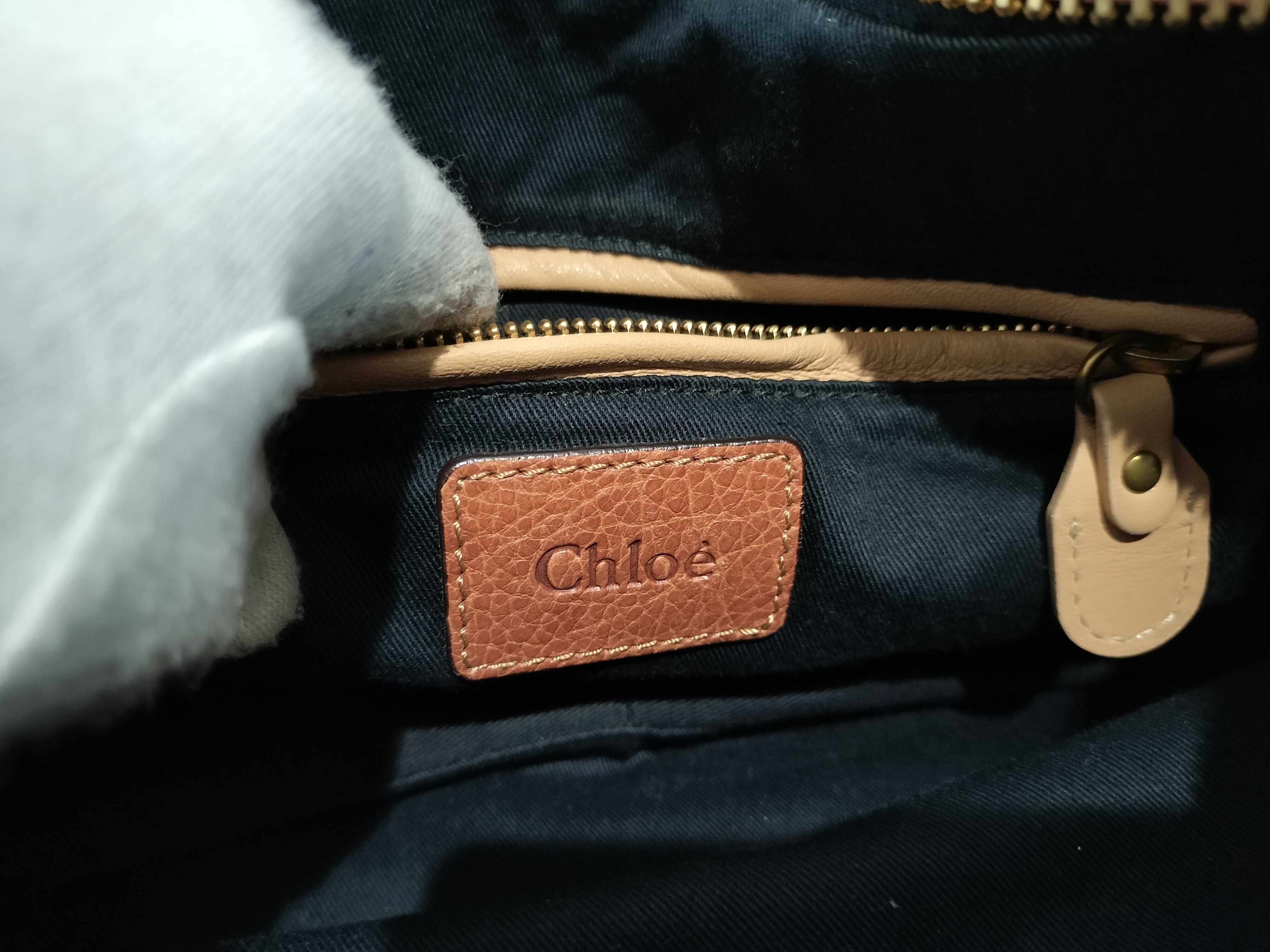 2-way brown shoulder bag — view 12