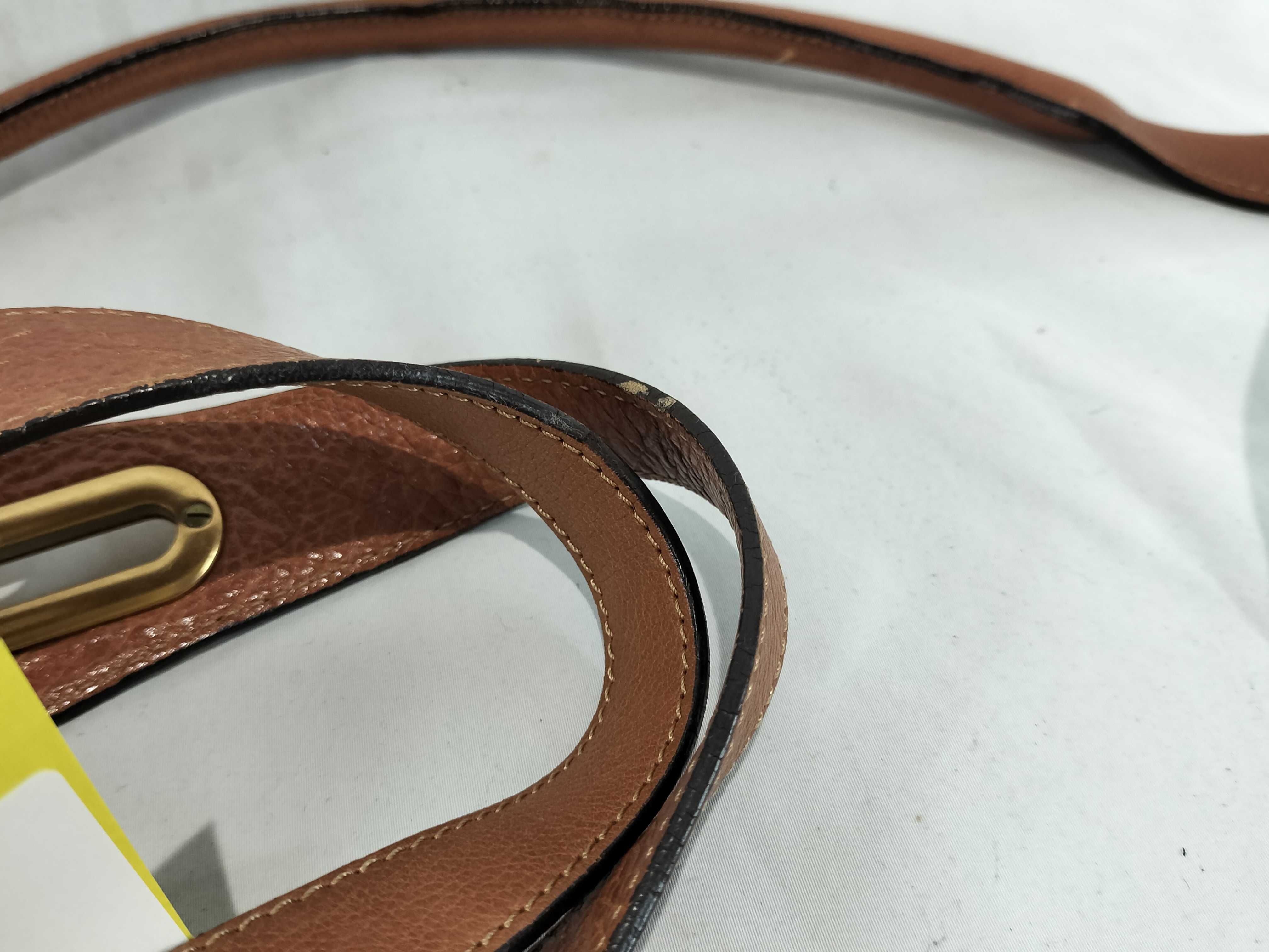 2-way brown shoulder bag — view 5