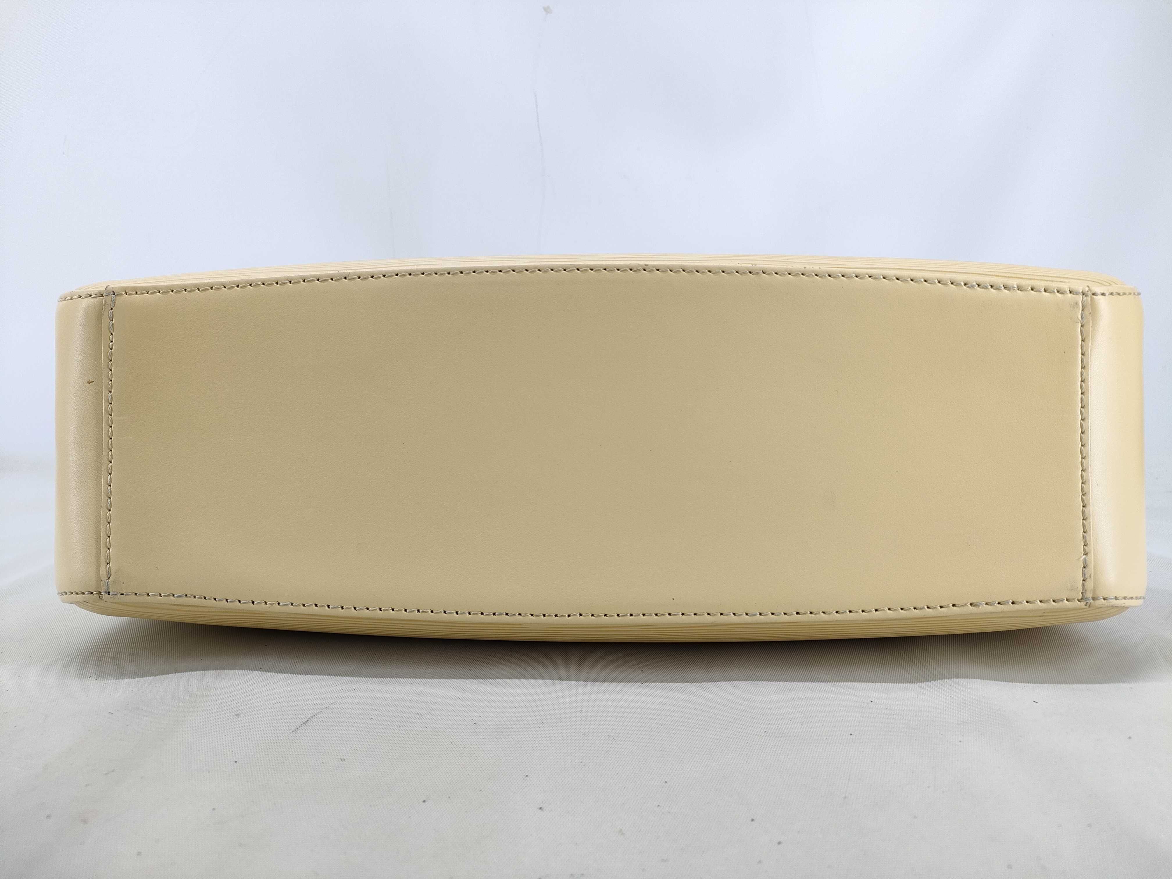 Epi Leather Jasmine Handbag Mini Boston Yellow Beige Matte Gold M5208A TH1010 Handbag — view 3