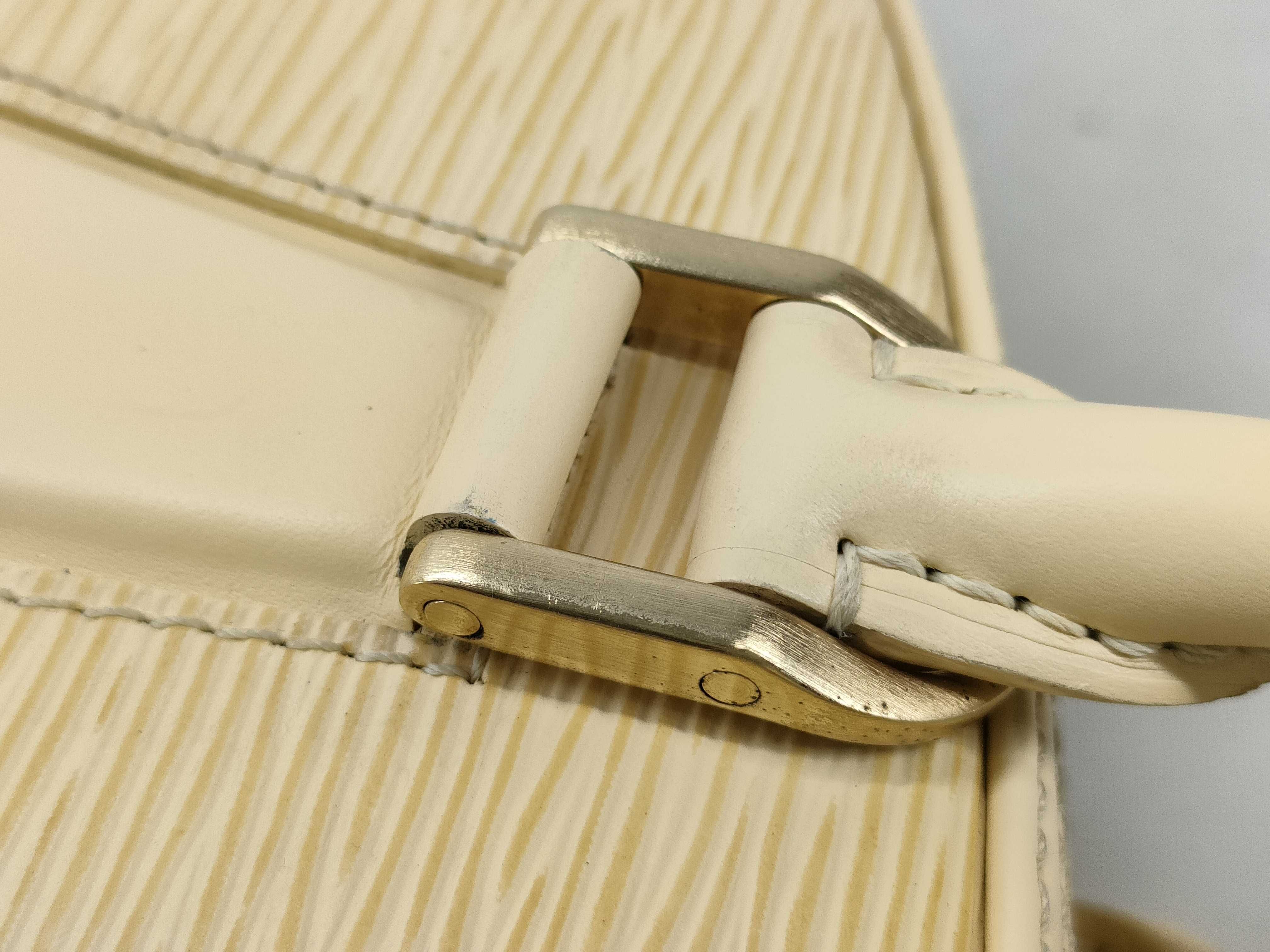 Epi Leather Jasmine Handbag Mini Boston Yellow Beige Matte Gold M5208A TH1010 Handbag — view 6