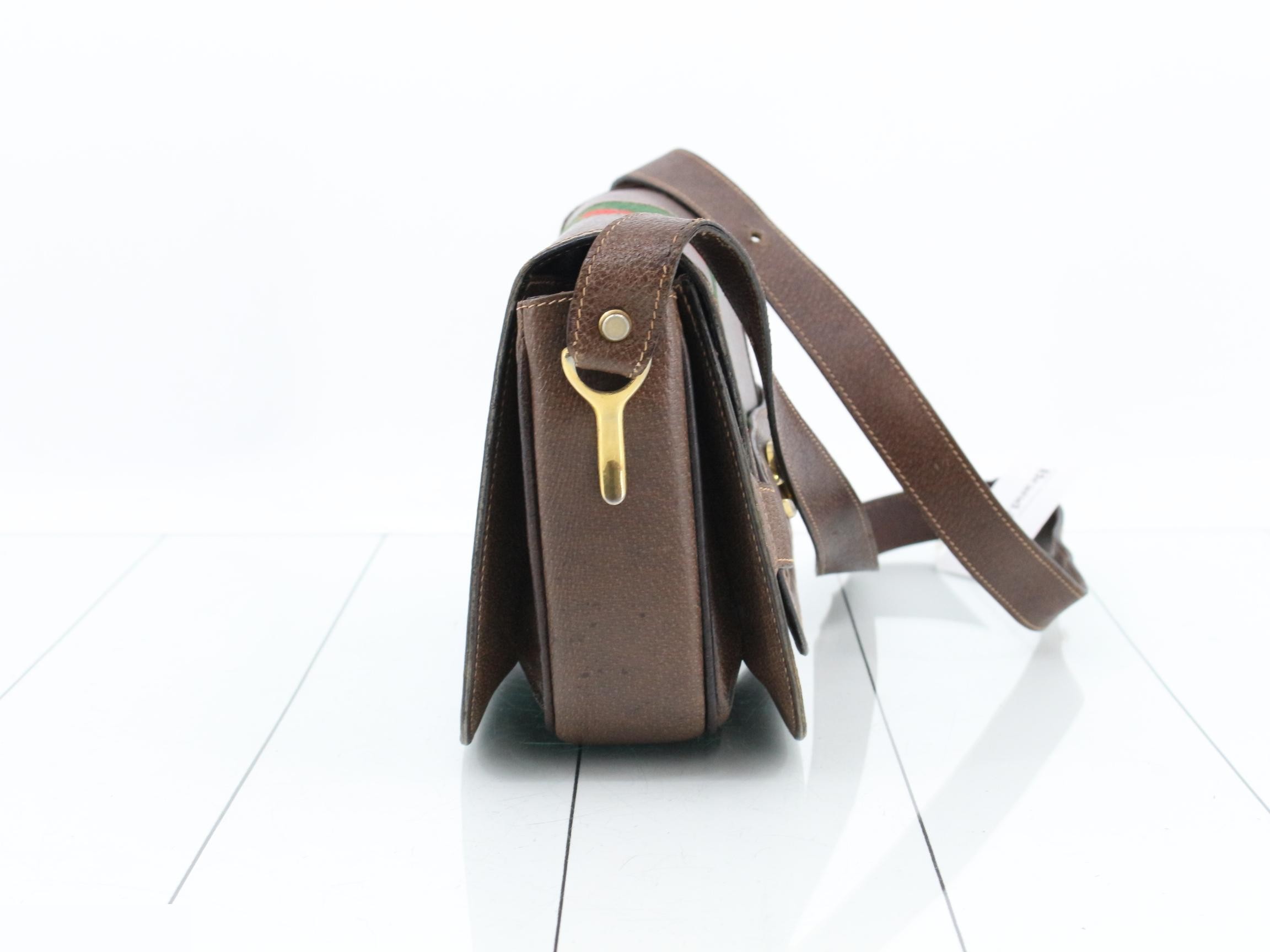 Sherry Line Interlocking Shoulder Bag - Old Gucci — view 4