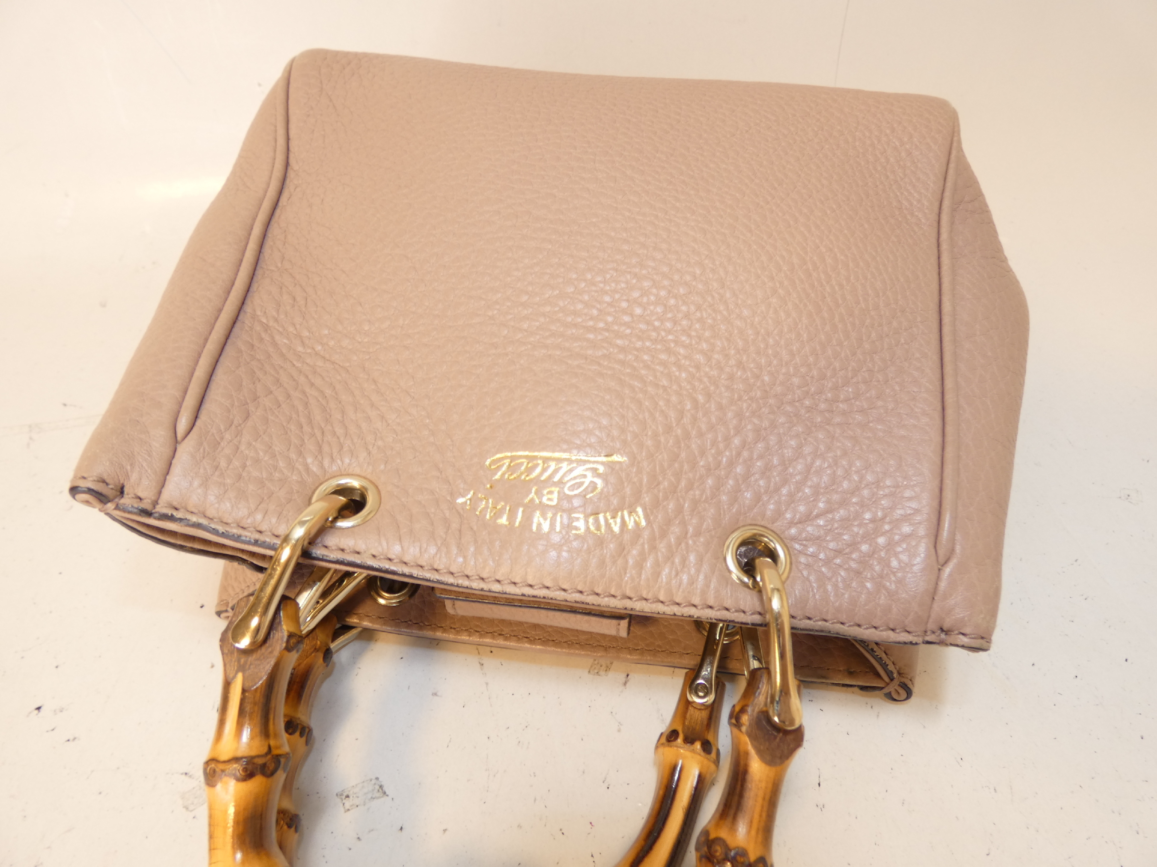 2-way Bamboo Shoulder Handbag — view 3
