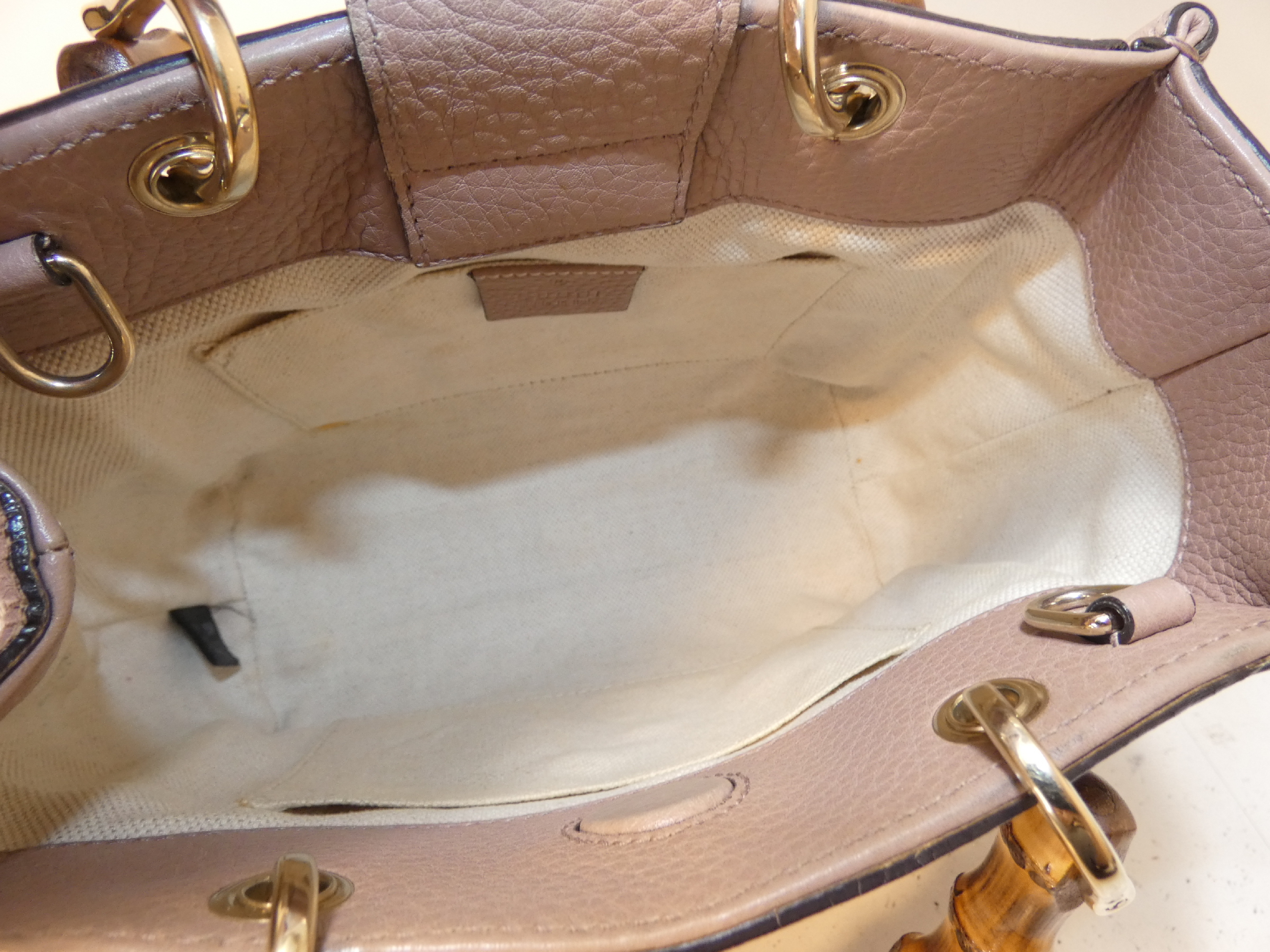 2-way Bamboo Shoulder Handbag — view 8