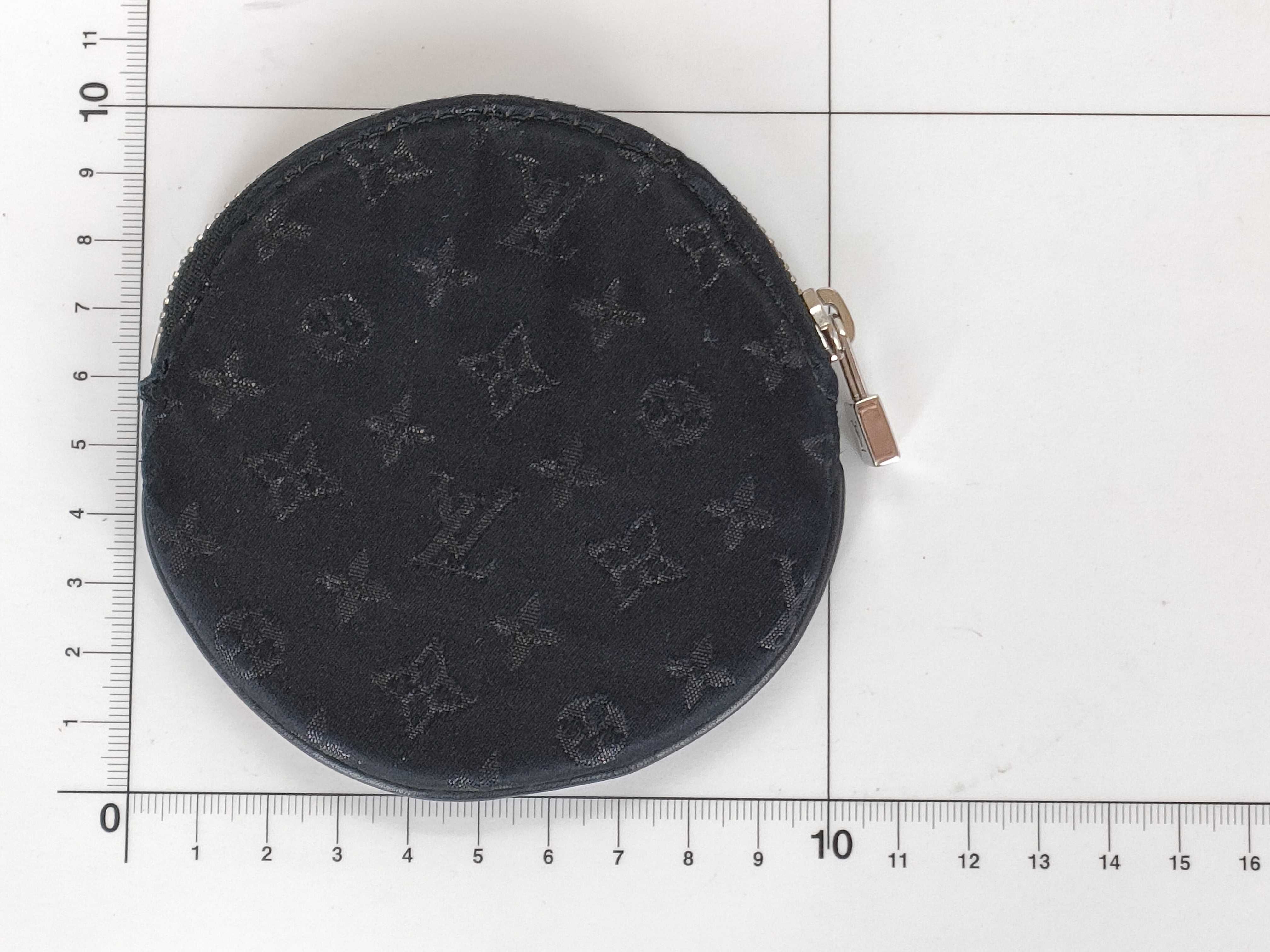 Monogram Satin Coin Case M92272 — view 2
