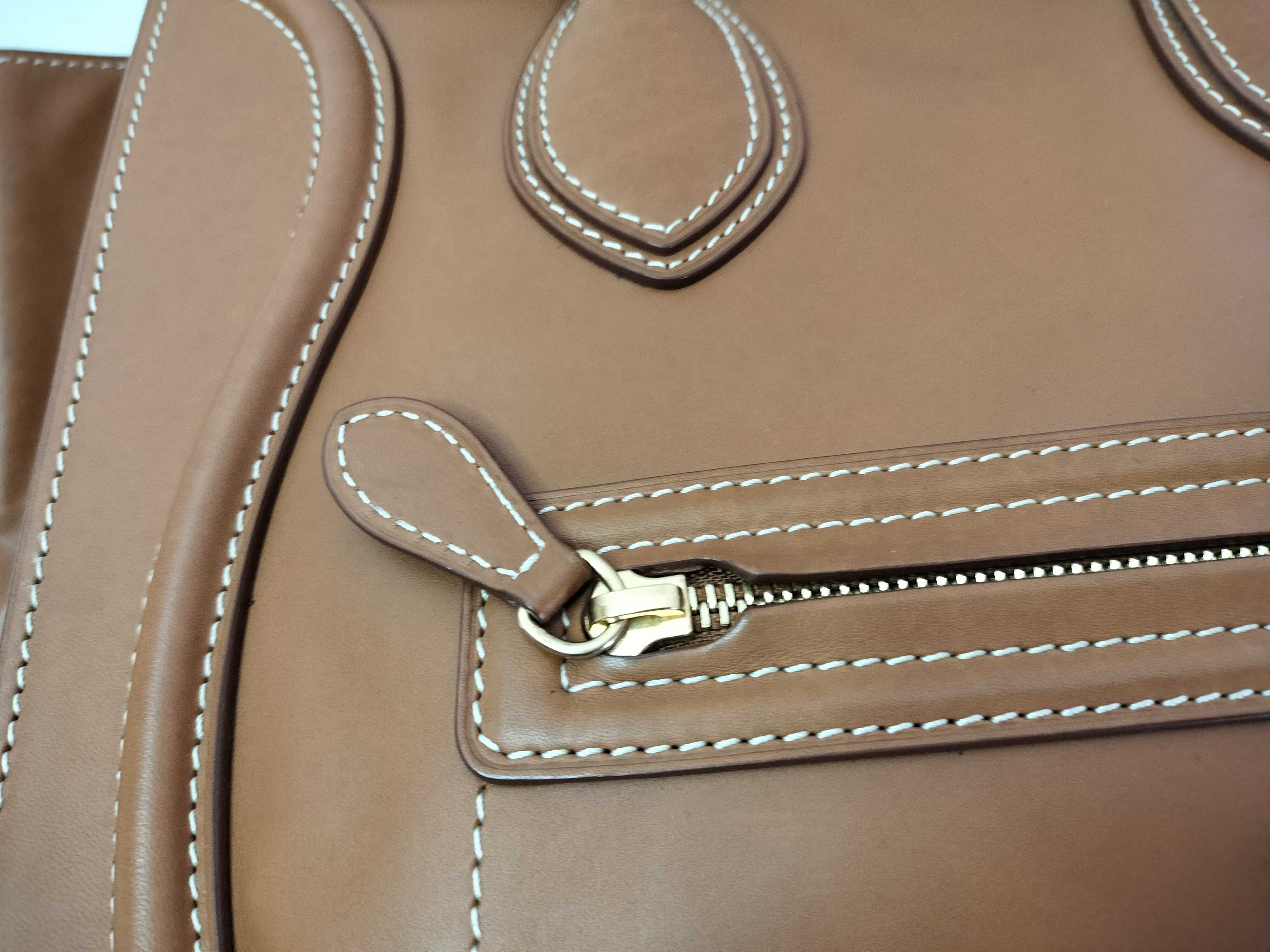 Luggage Handbag, Camel — view 11