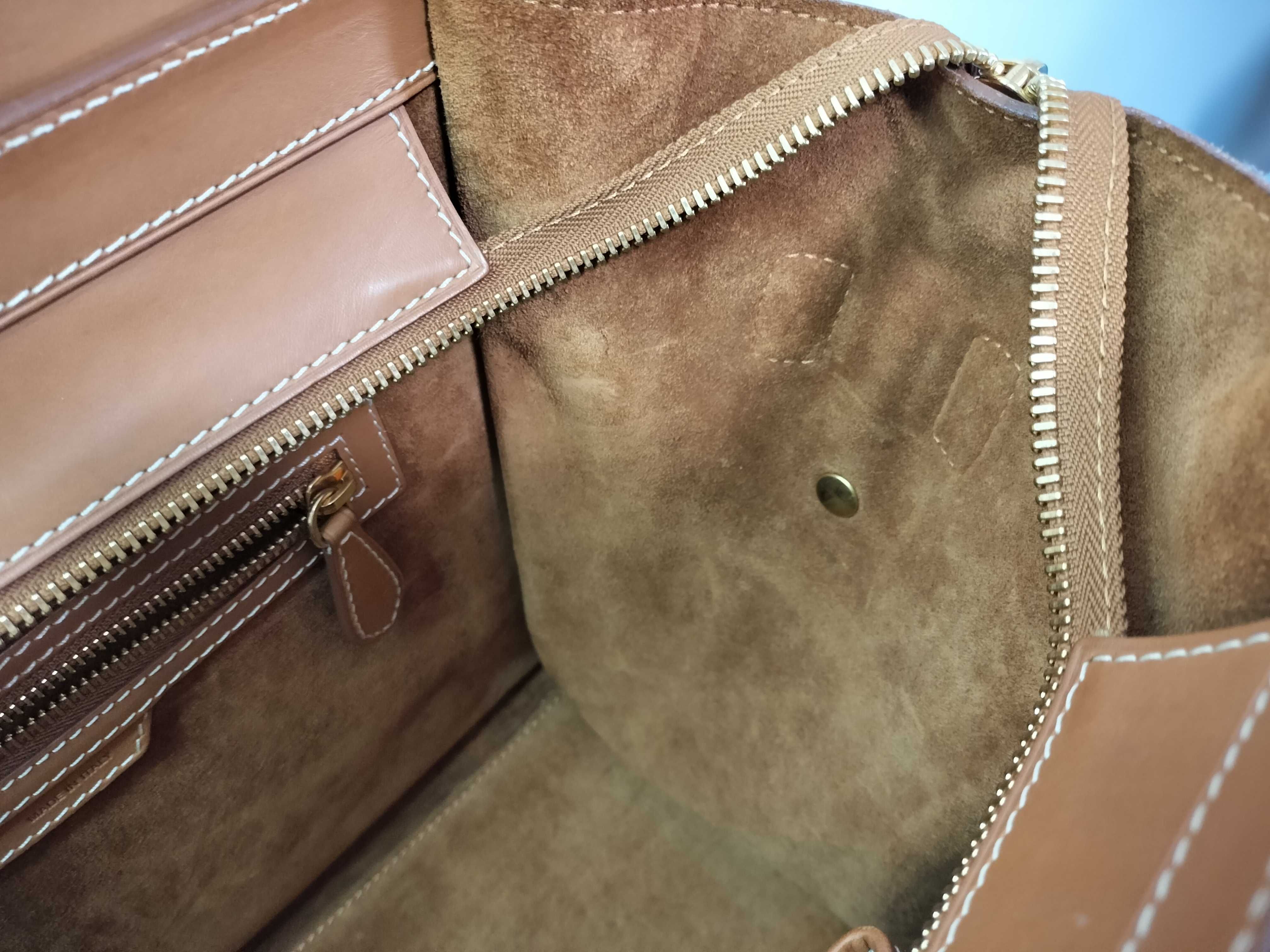 Luggage Handbag, Camel — view 15