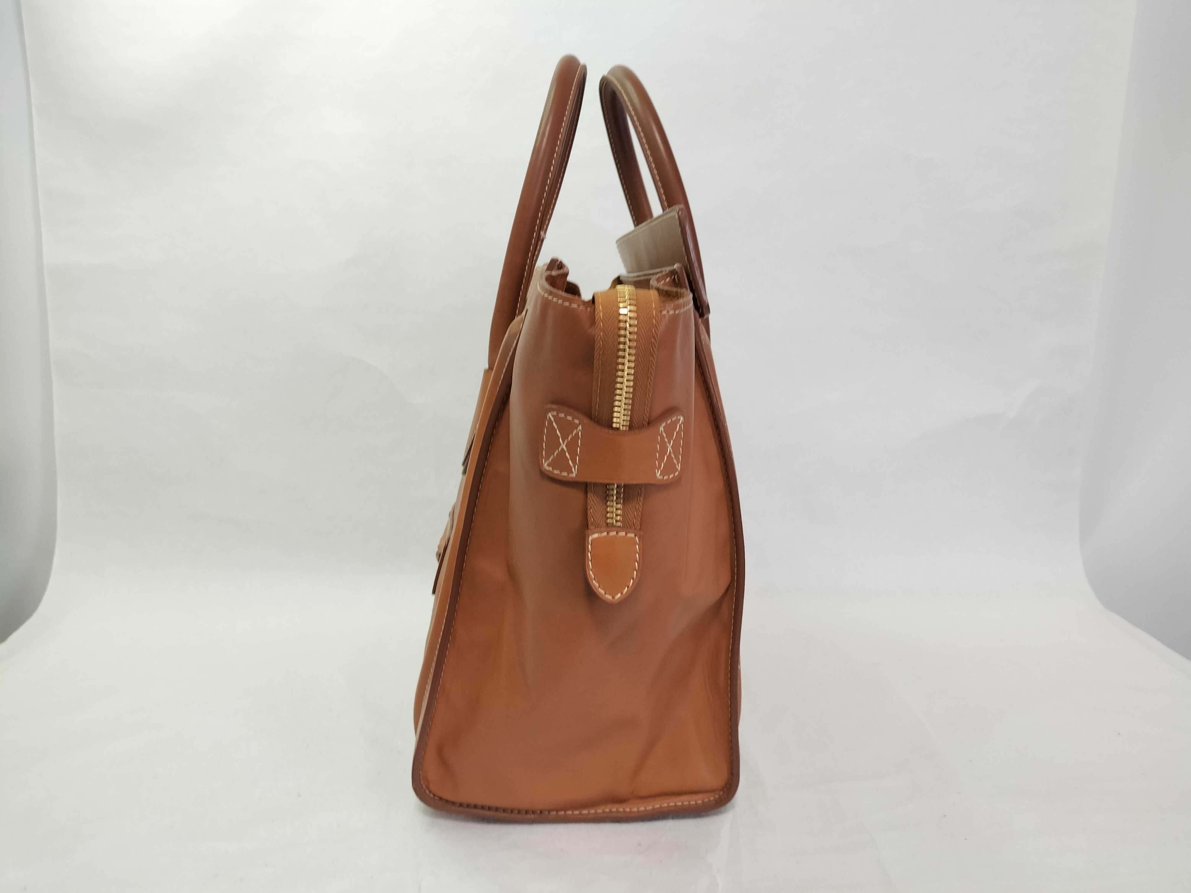 Luggage Handbag, Camel — view 4