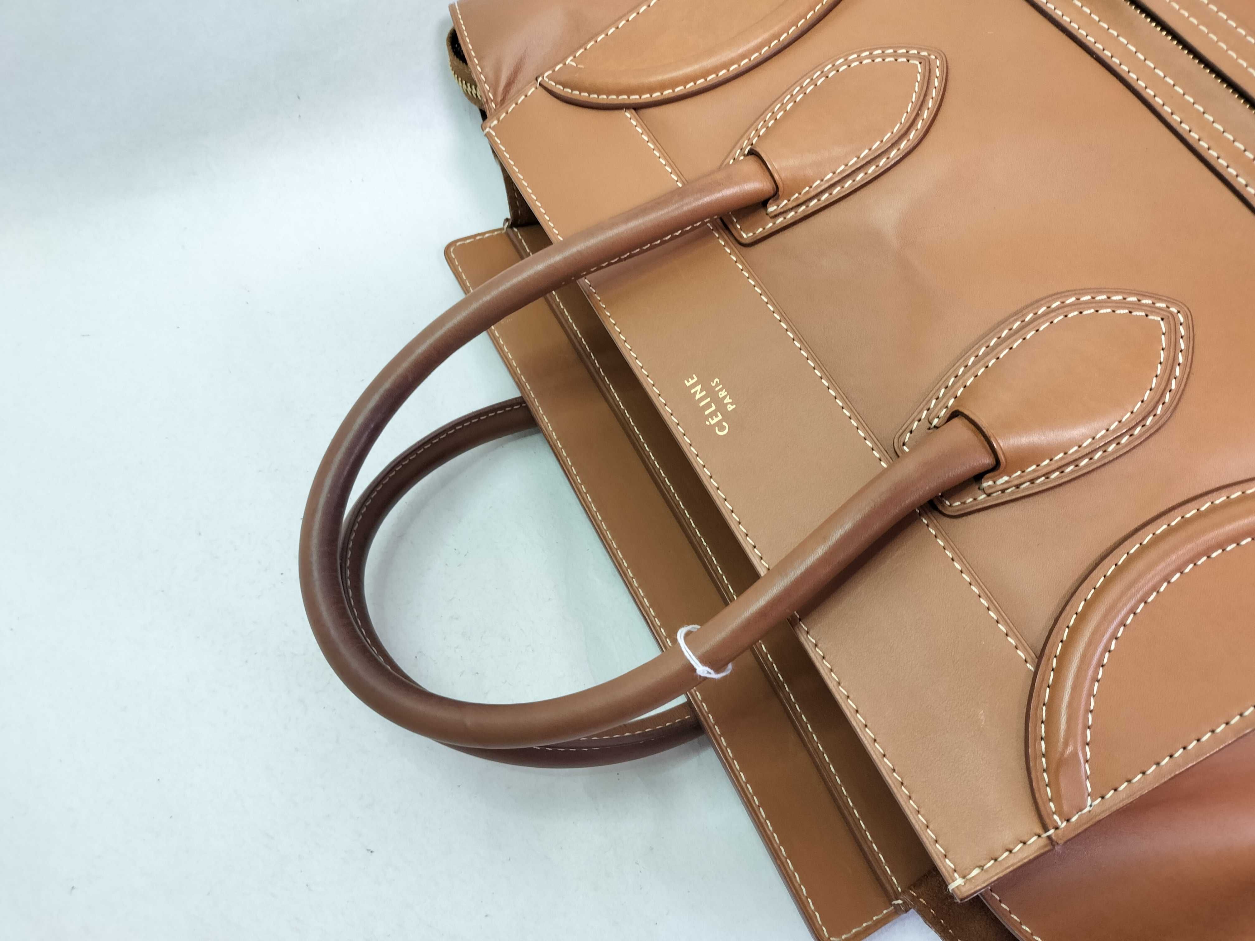 Luggage Handbag, Camel — view 5