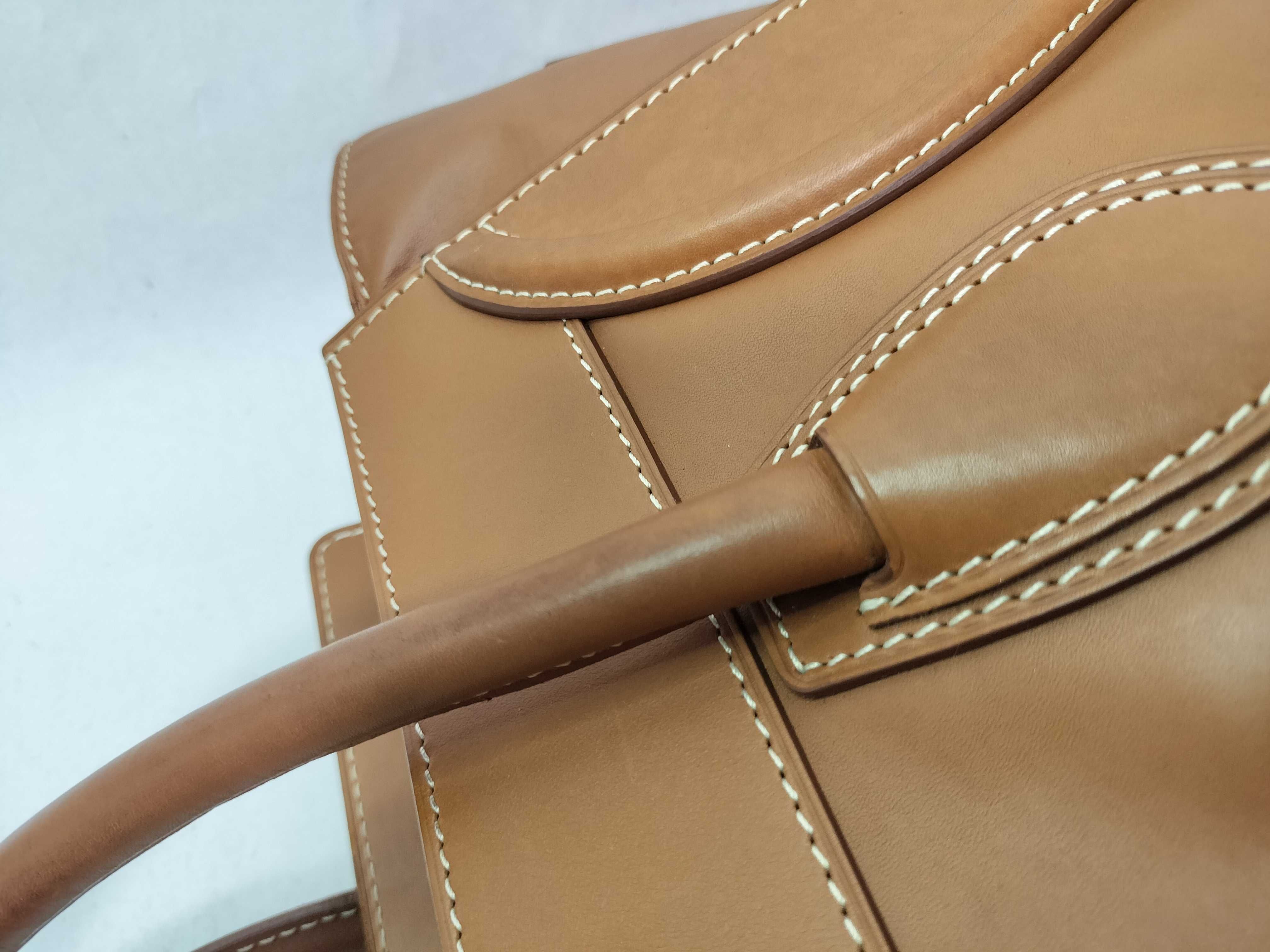 Luggage Handbag, Camel — view 8