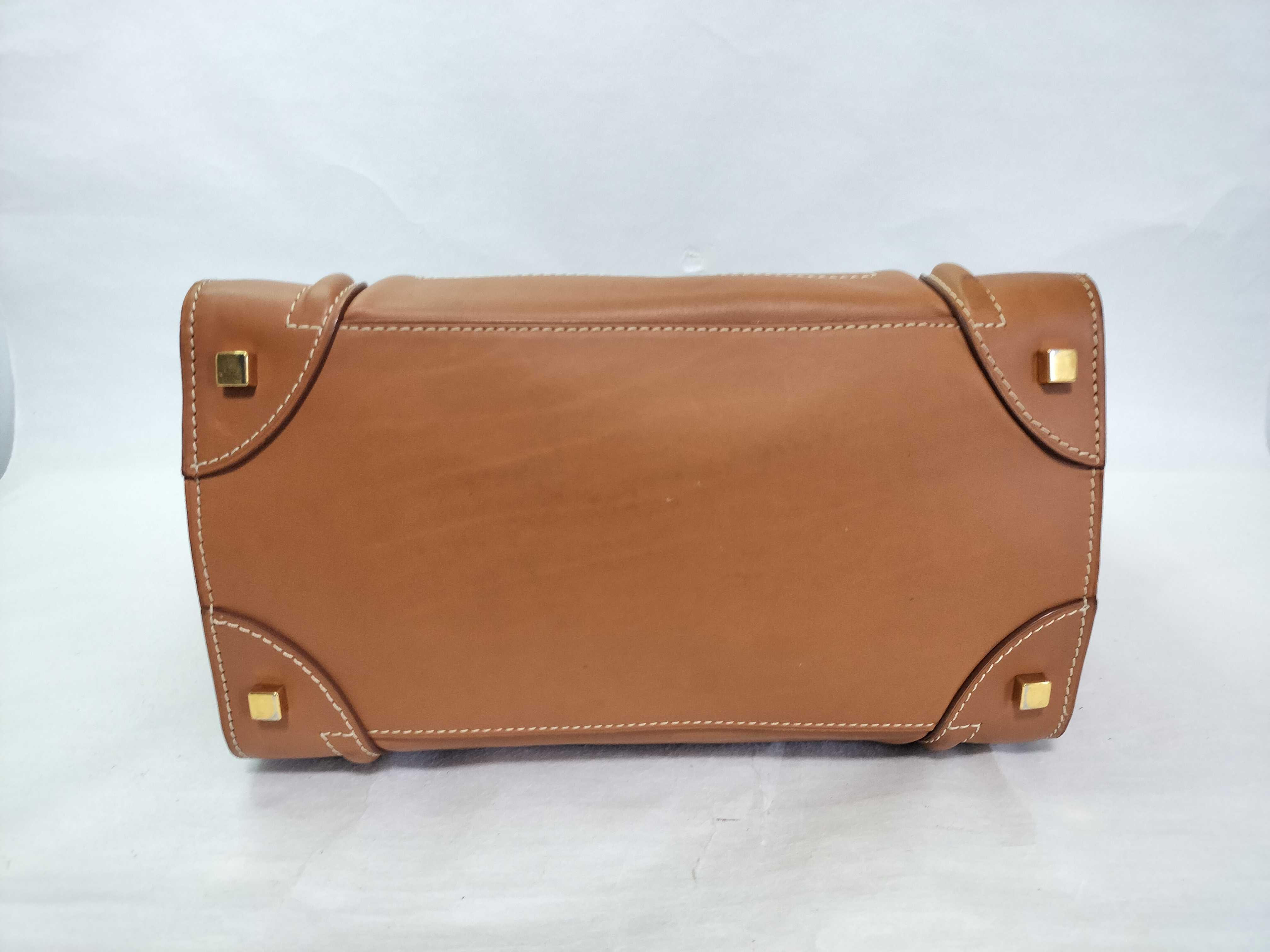 Luggage Handbag, Camel — view 9