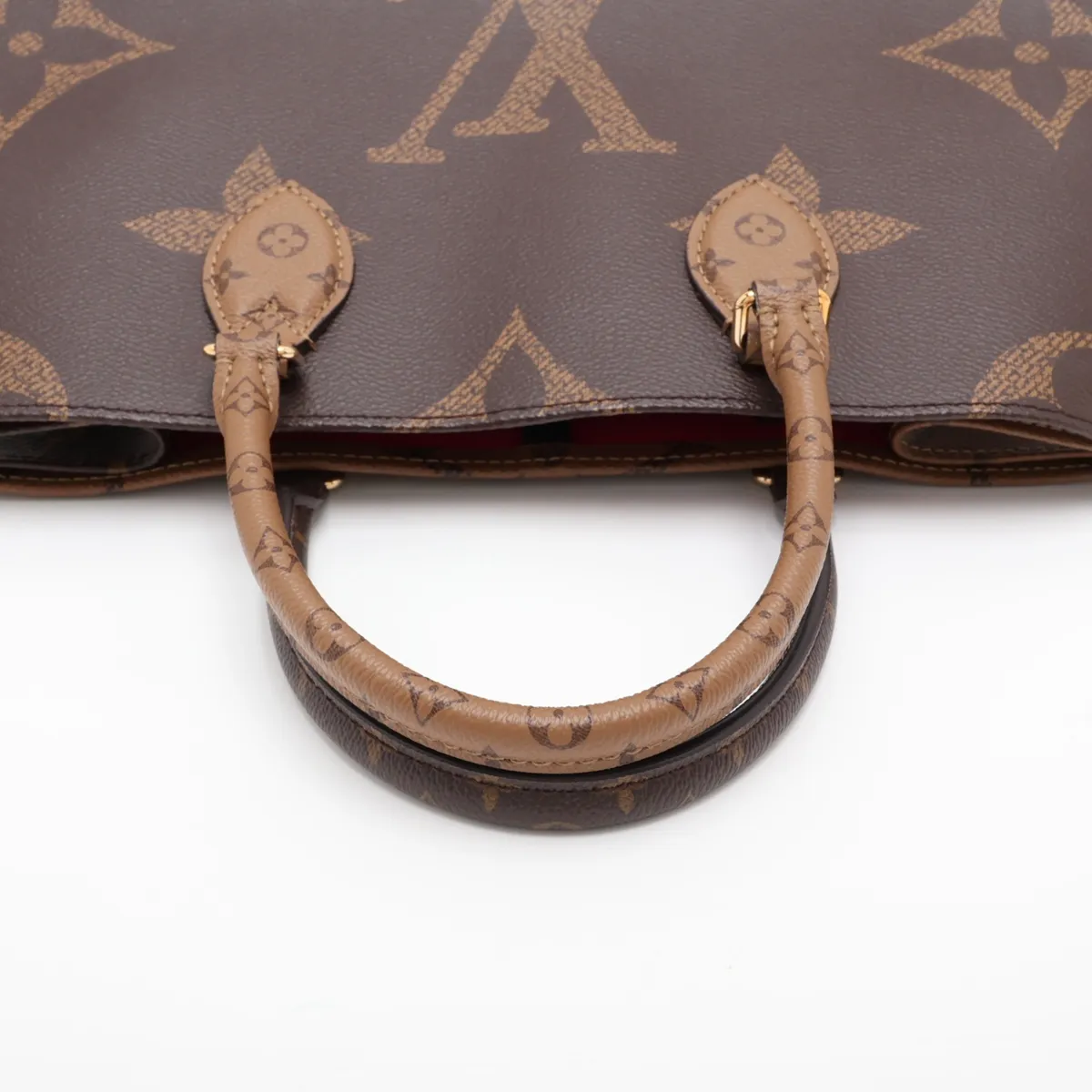 Giant Monogram Reverse OnTheGo MM M45321 Brown (RFID detected) — view 7