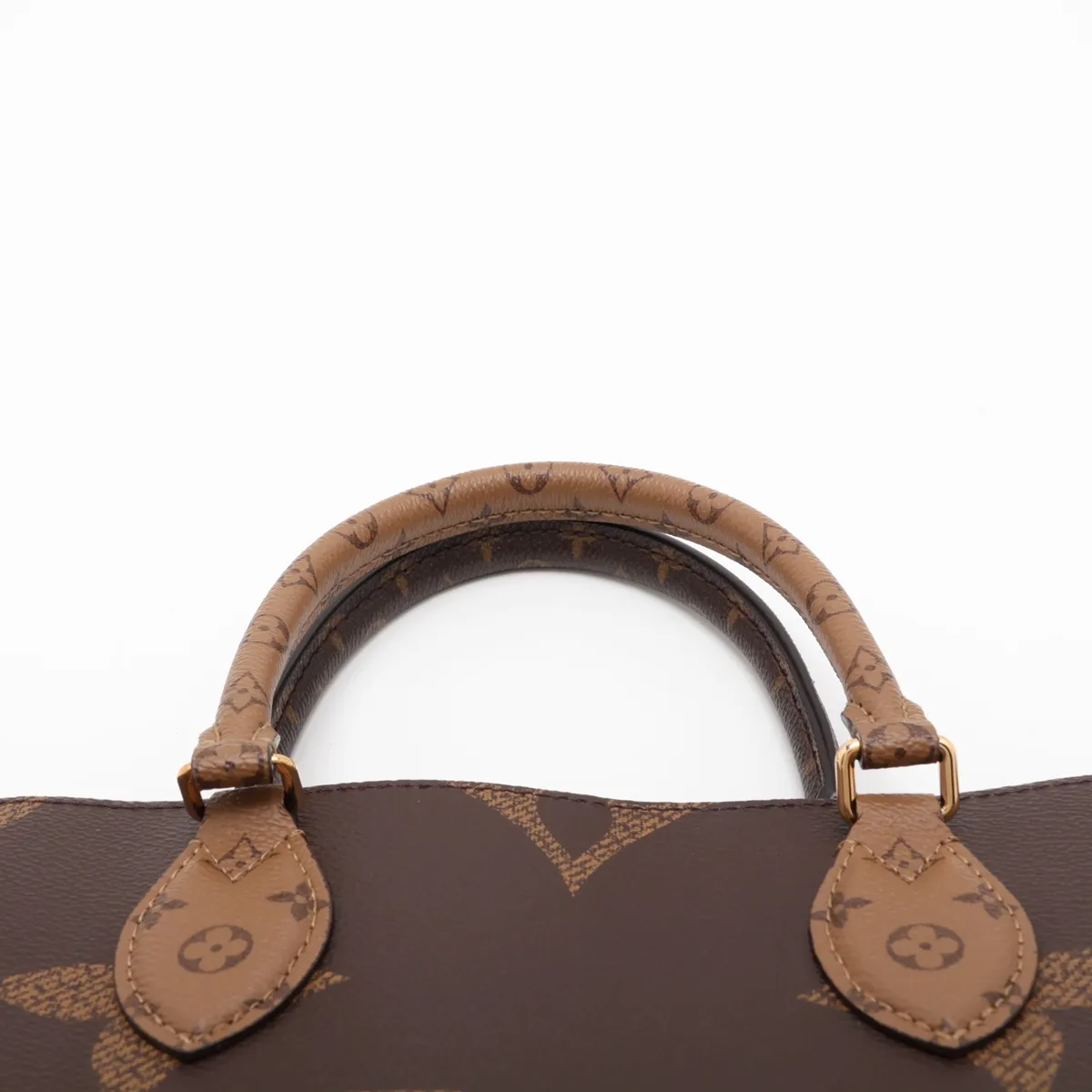 Giant Monogram Reverse OnTheGo MM M45321 Brown (RFID detected) — view 8