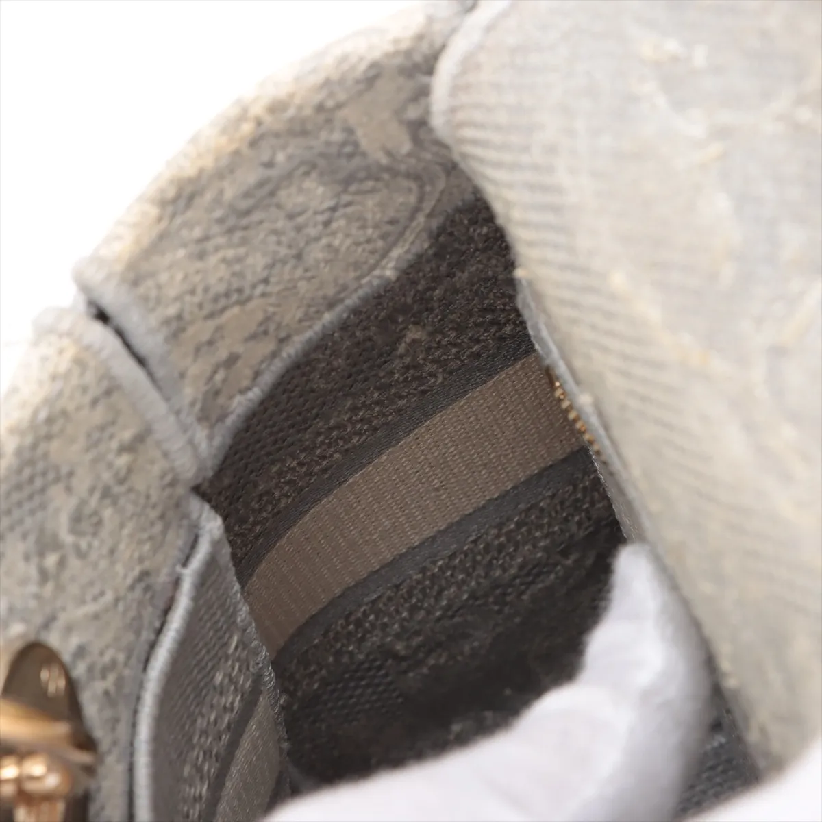 Lady Delight Medium Canvas 2WAY Handbag Gray — view 13