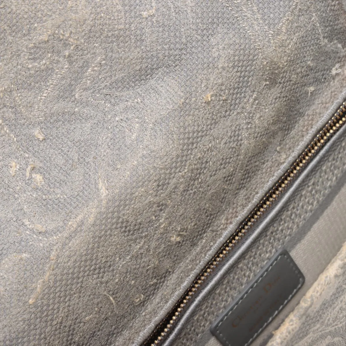 Lady Delight Medium Canvas 2WAY Handbag Gray — view 14