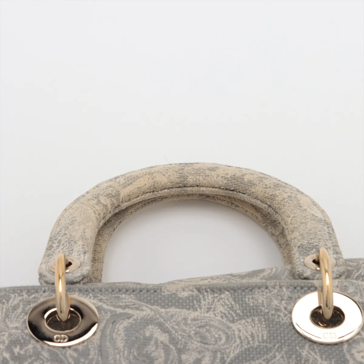 Lady Delight Medium Canvas 2WAY Handbag Gray — view 6