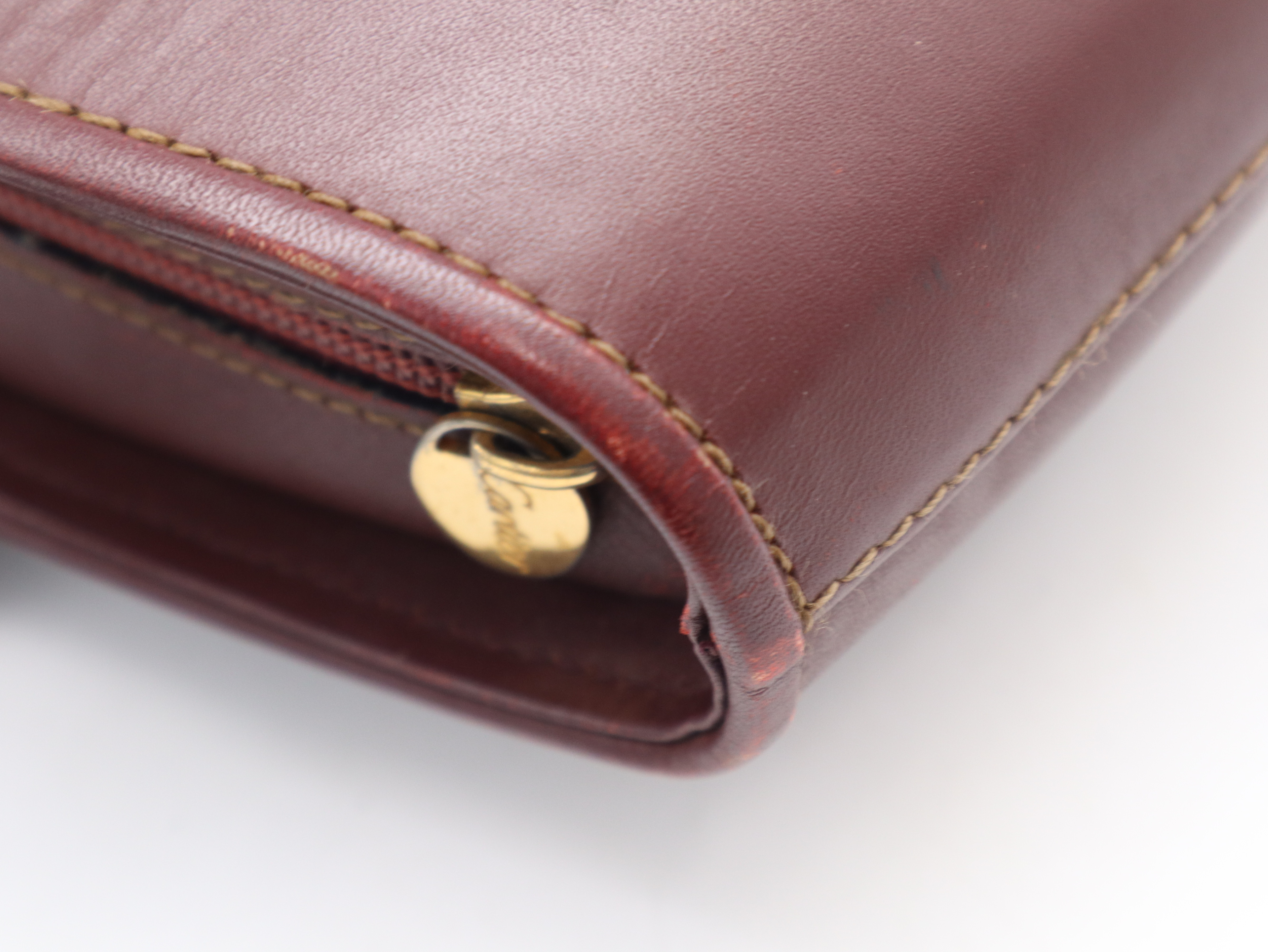 Must Line Tote Bag, Leather, Bordeaux Tote Bag — view 8