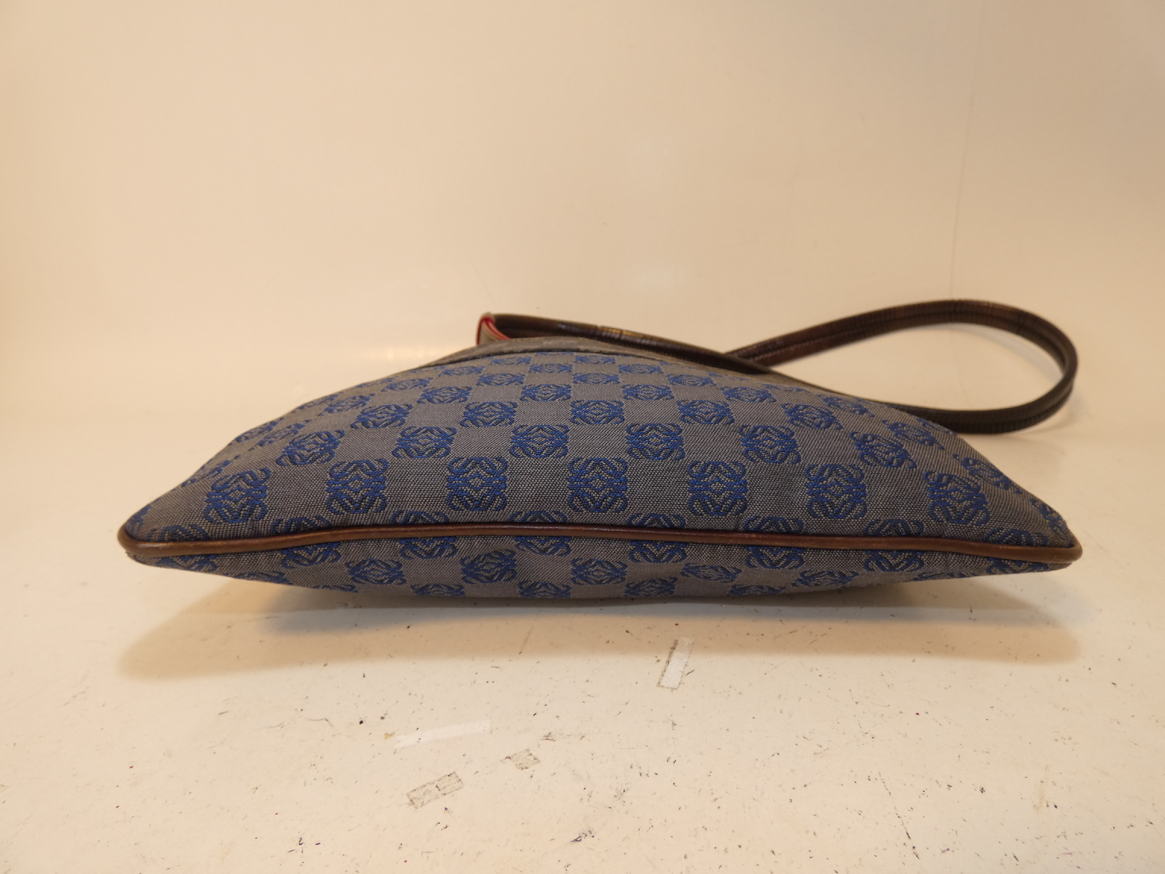 Anagram Canvas Shoulder Bag — view 5