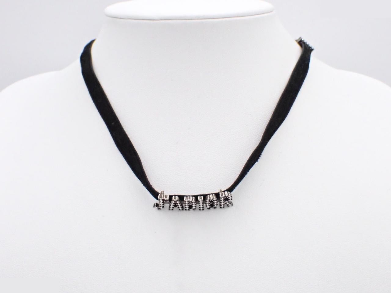 J ADIOR Rhinestone Choker, Neck circumference approximately 38cm — view 3