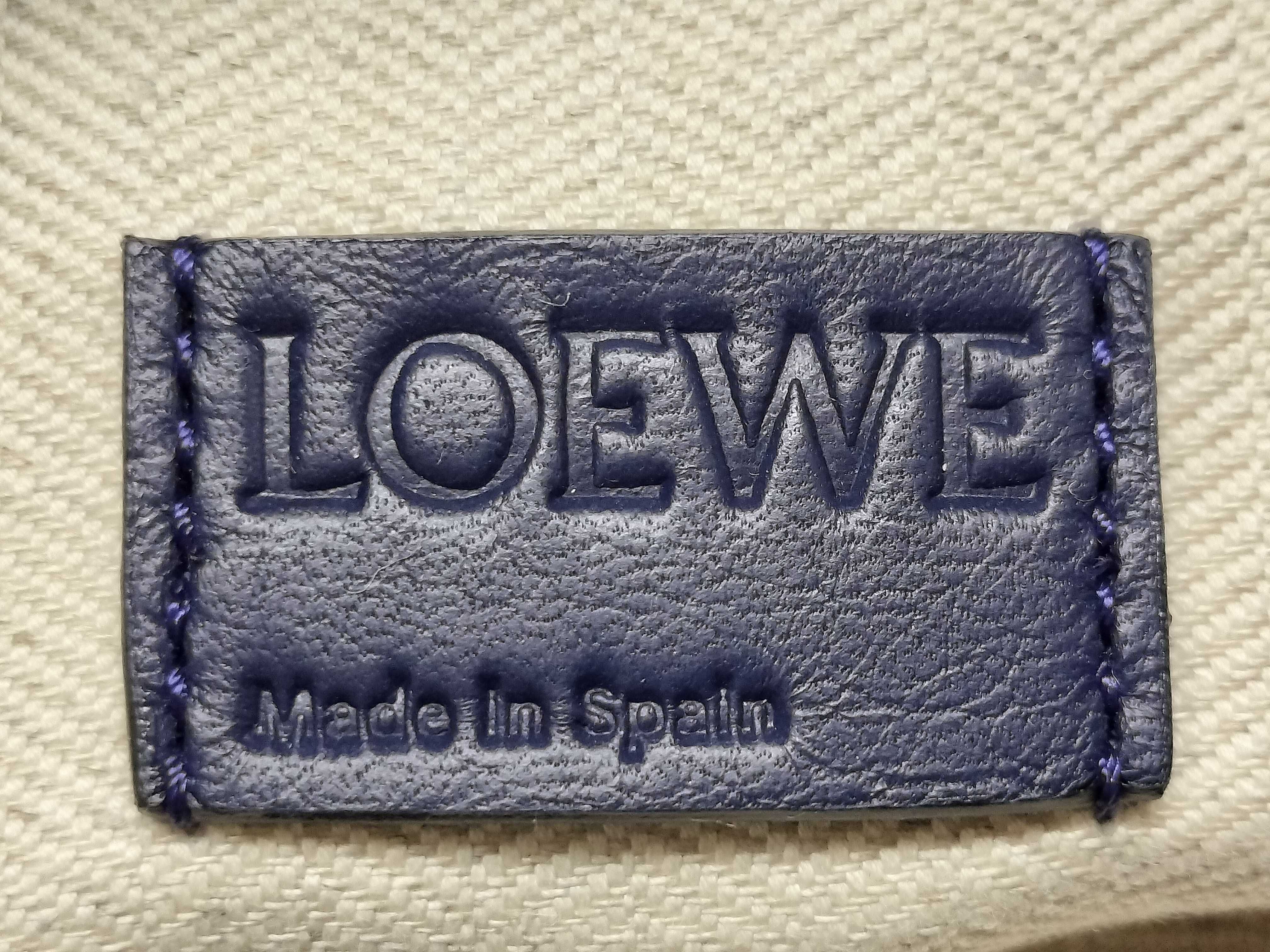 Flamenco Hobo Leather Shoulder Bag, Navy — view 12