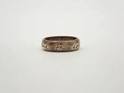 Ring, Blind for Love, Size 46, AG925, 3.6g