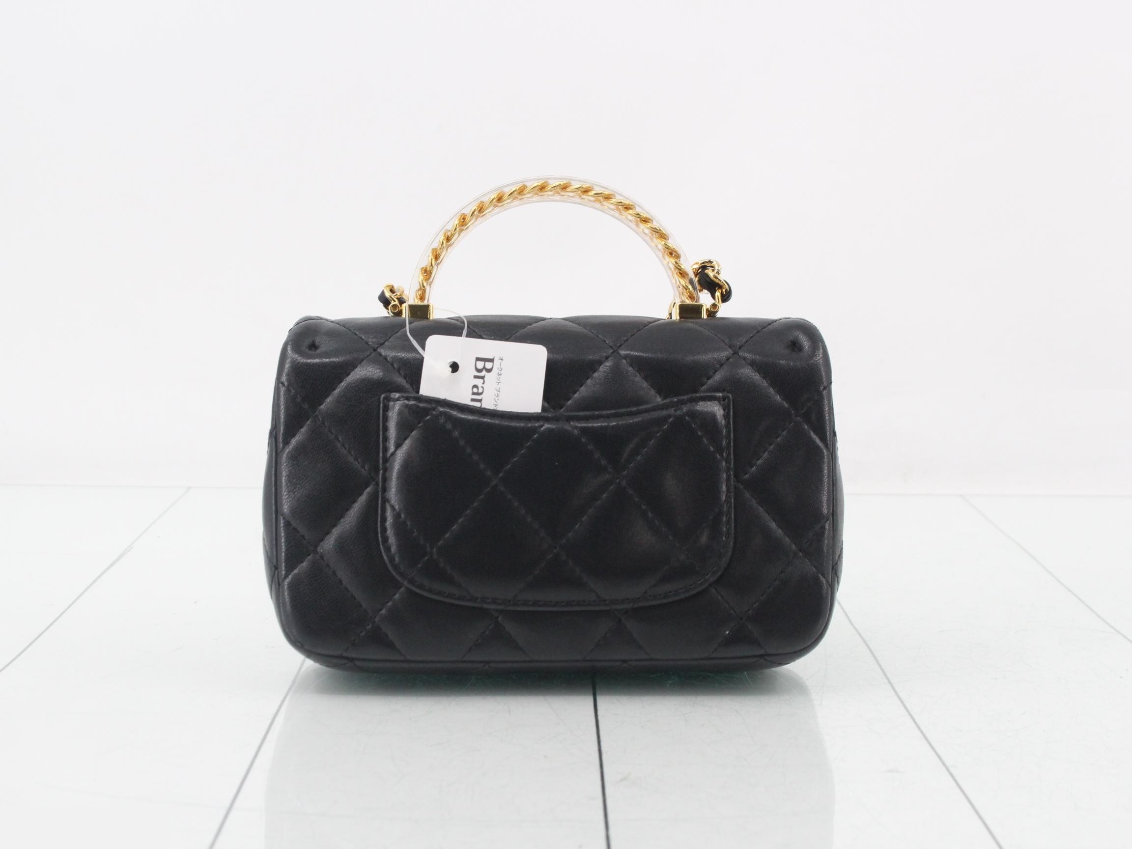 Matelassé handbag/shoulder bag (2-way) — view 2