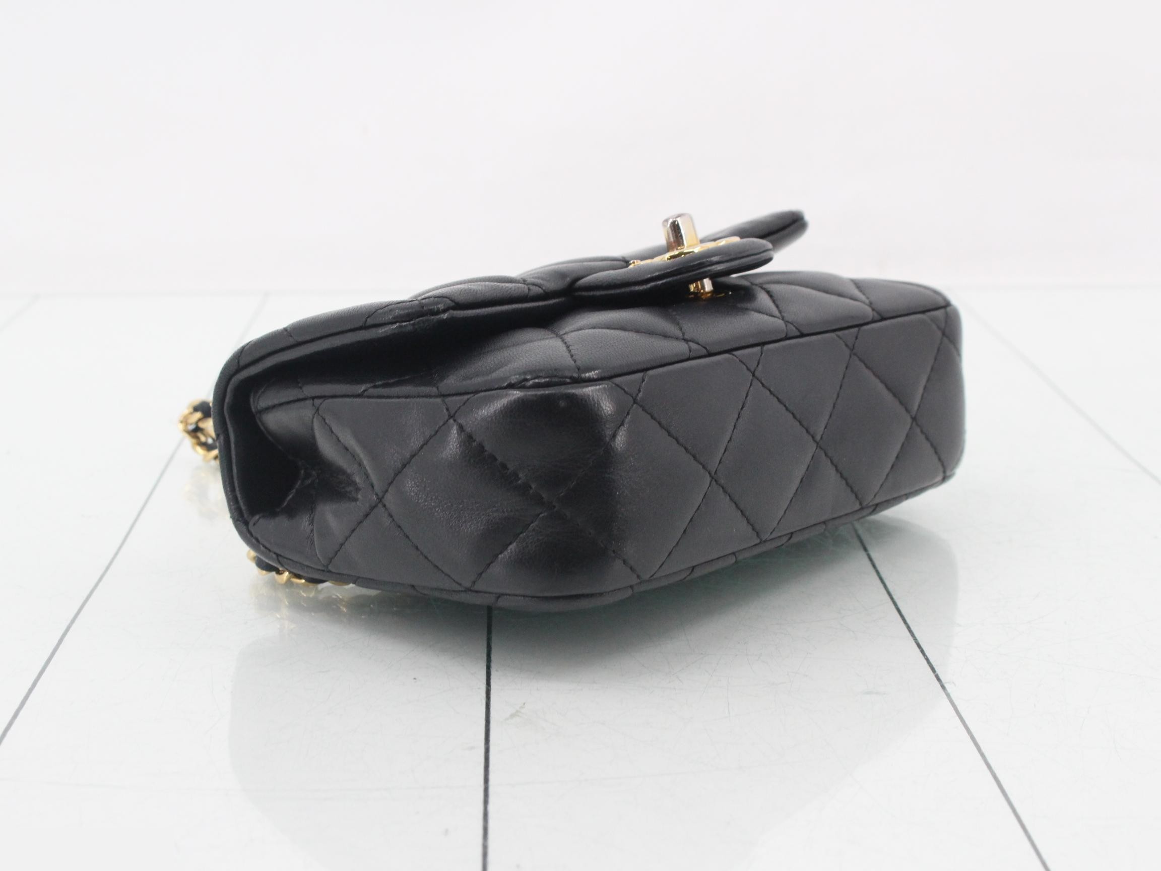 Matelassé handbag/shoulder bag (2-way) — view 5