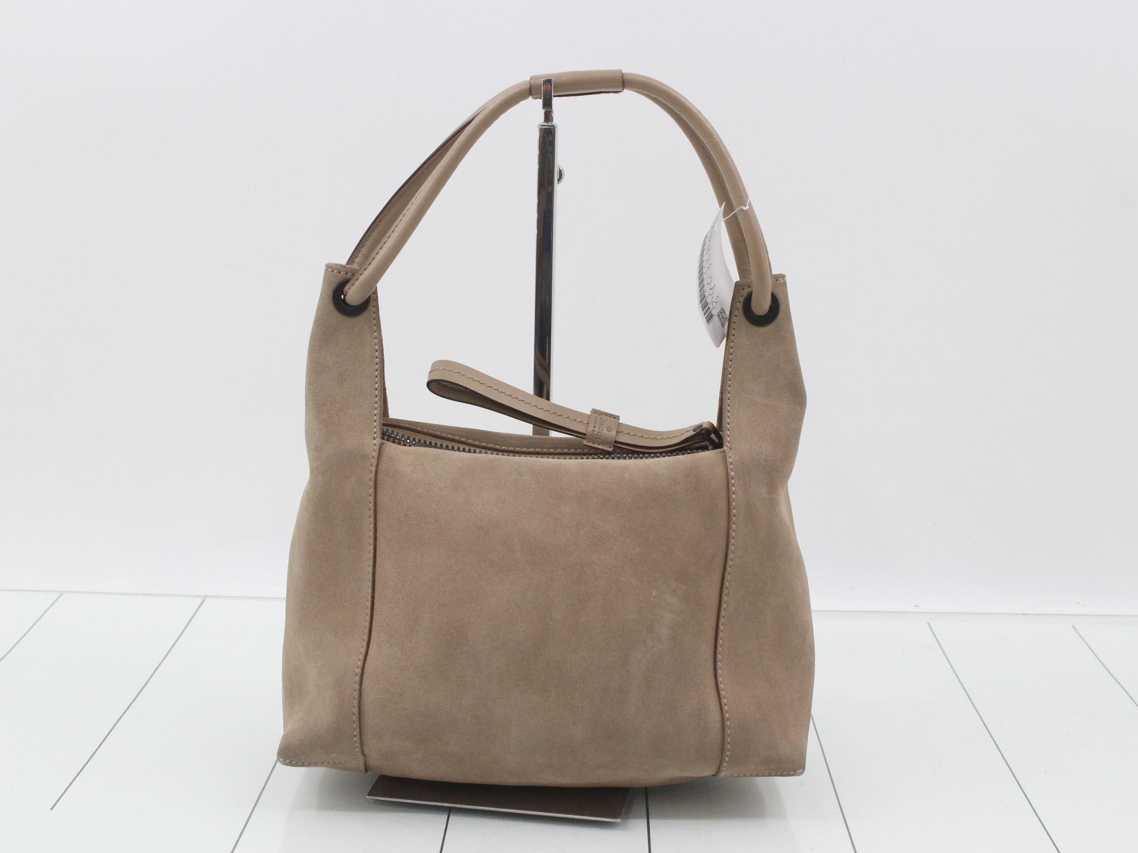 suede handbag — view 2
