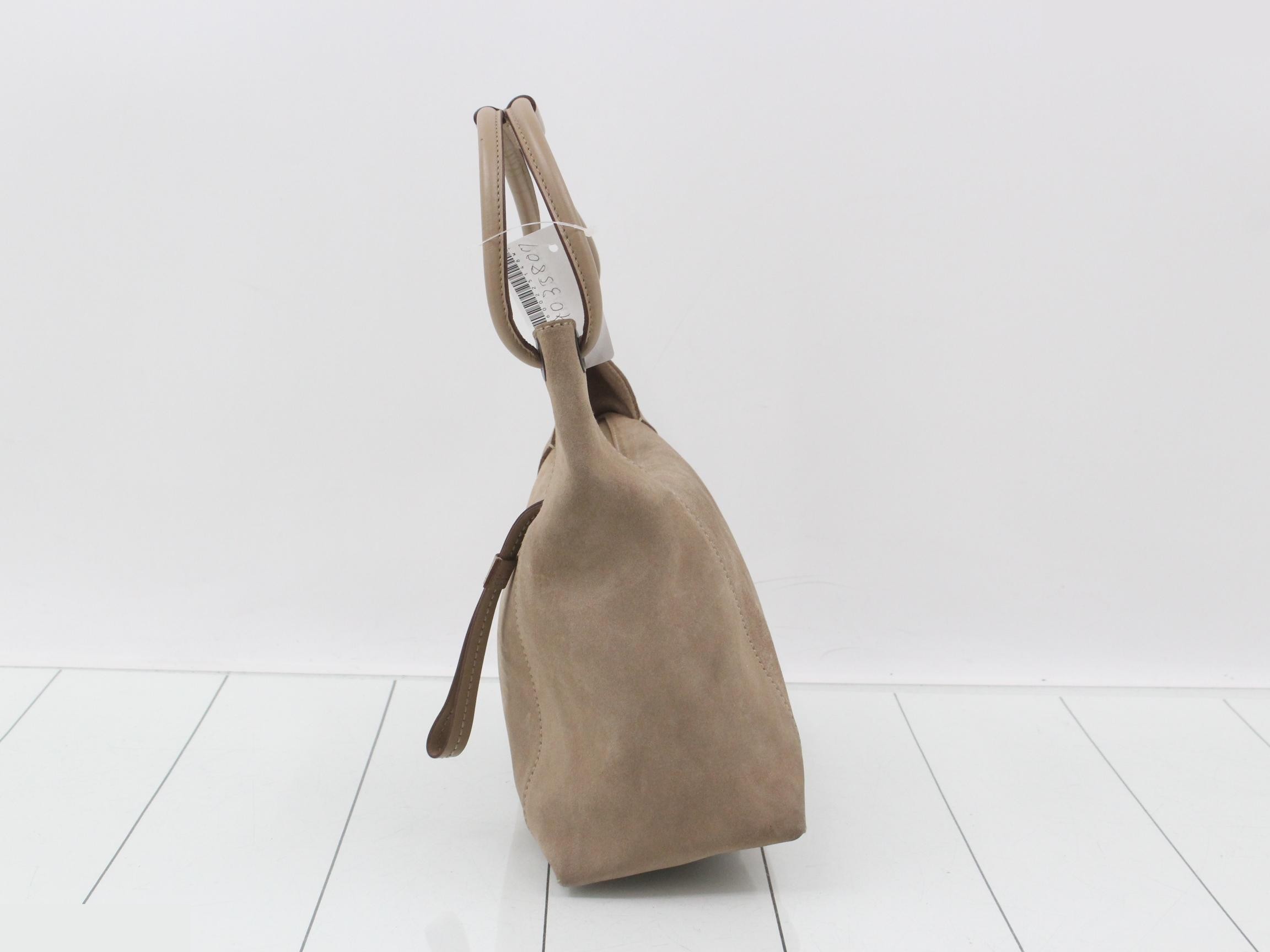 suede handbag — view 4