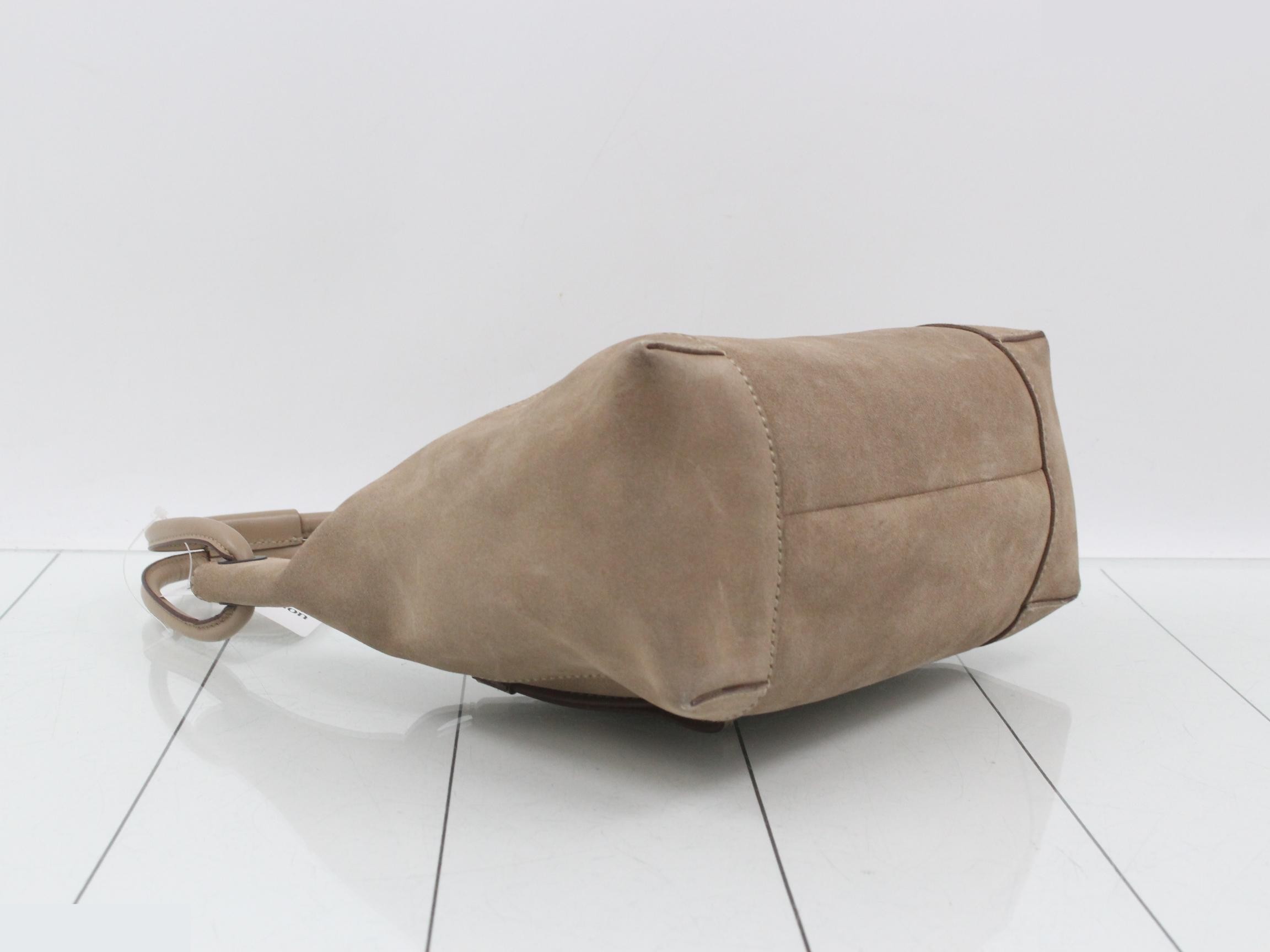 suede handbag — view 5