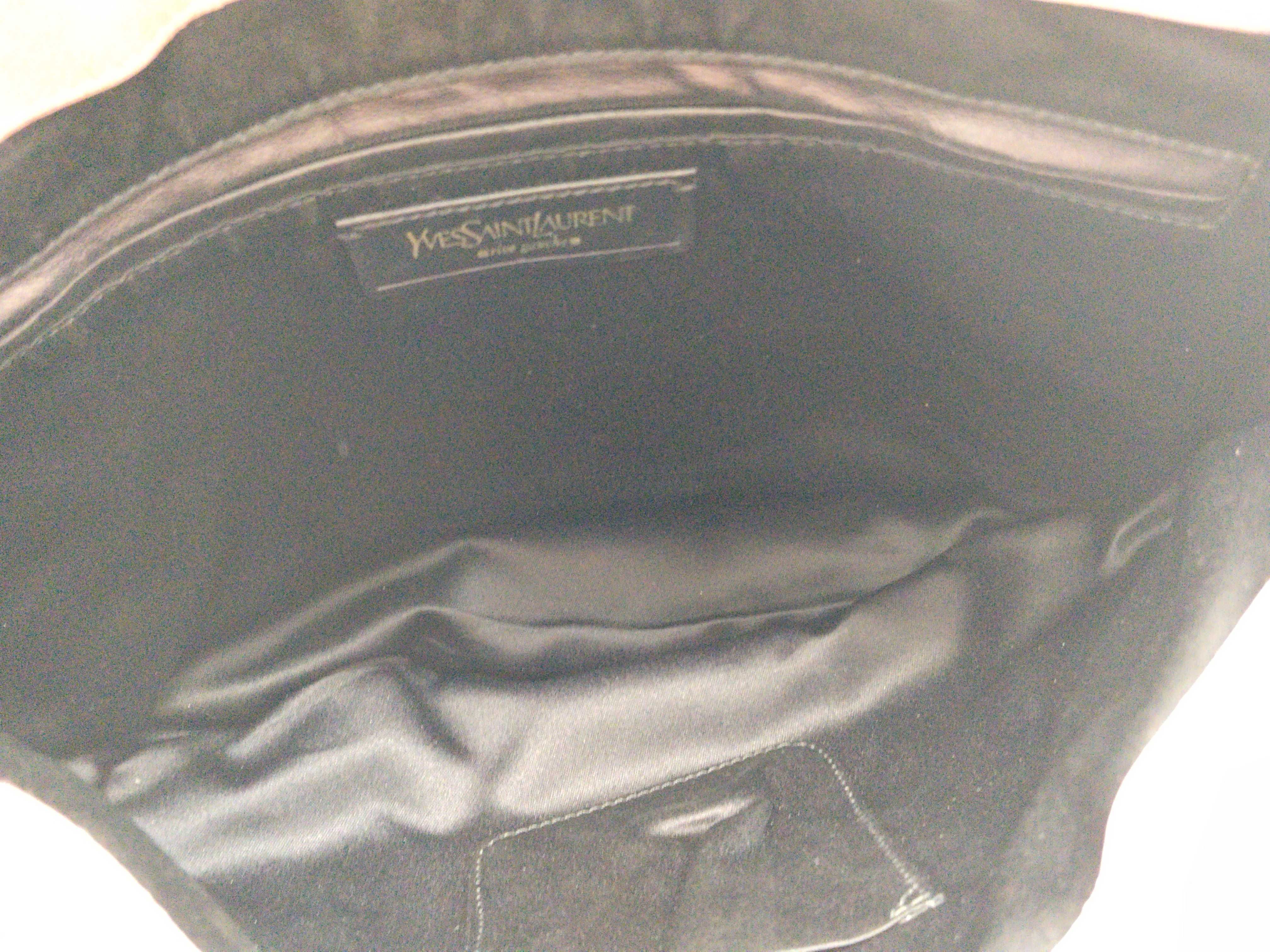 Rive Gauche Ribbon Shoulder Bag, YSL Hobo Bag, Pink Shoulder Bag — view 12