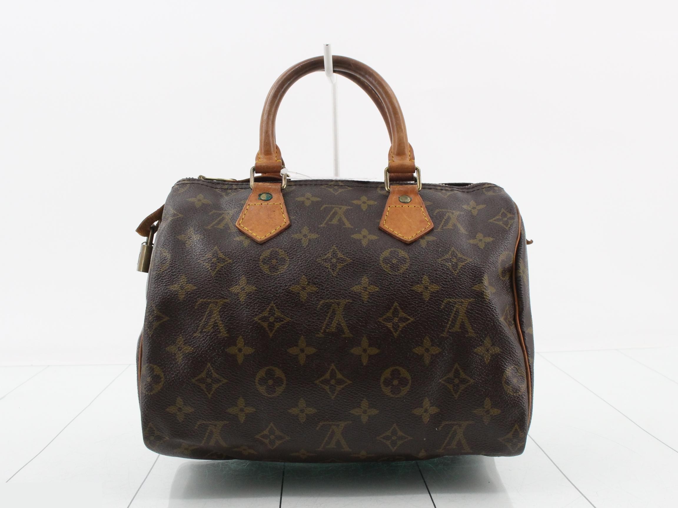 M41528 Speedy 25 Monogram Handbag, Brown Leather — view 2