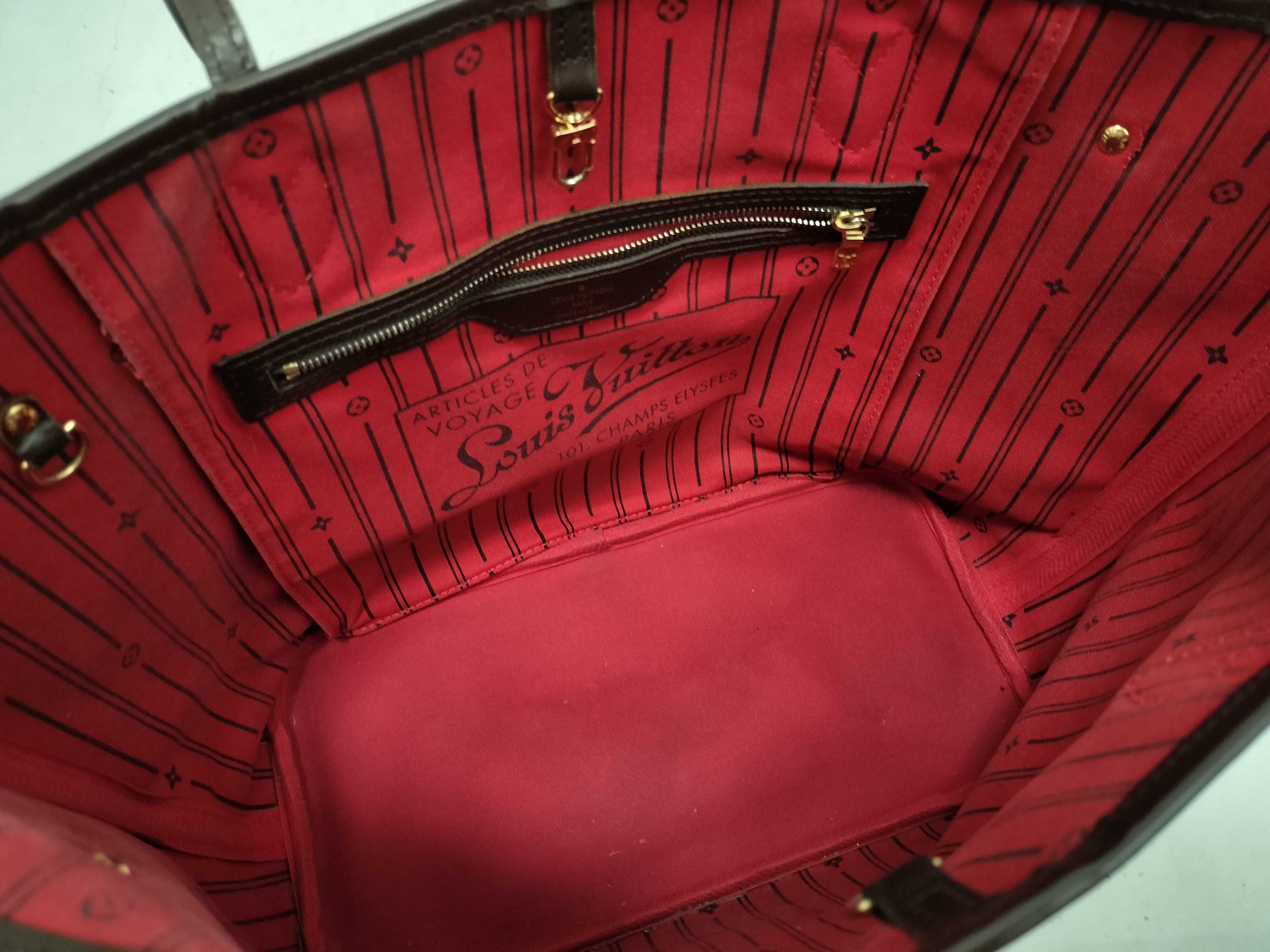 Damier Neverfull MM N51105 CA5009 Tote Bag — view 9