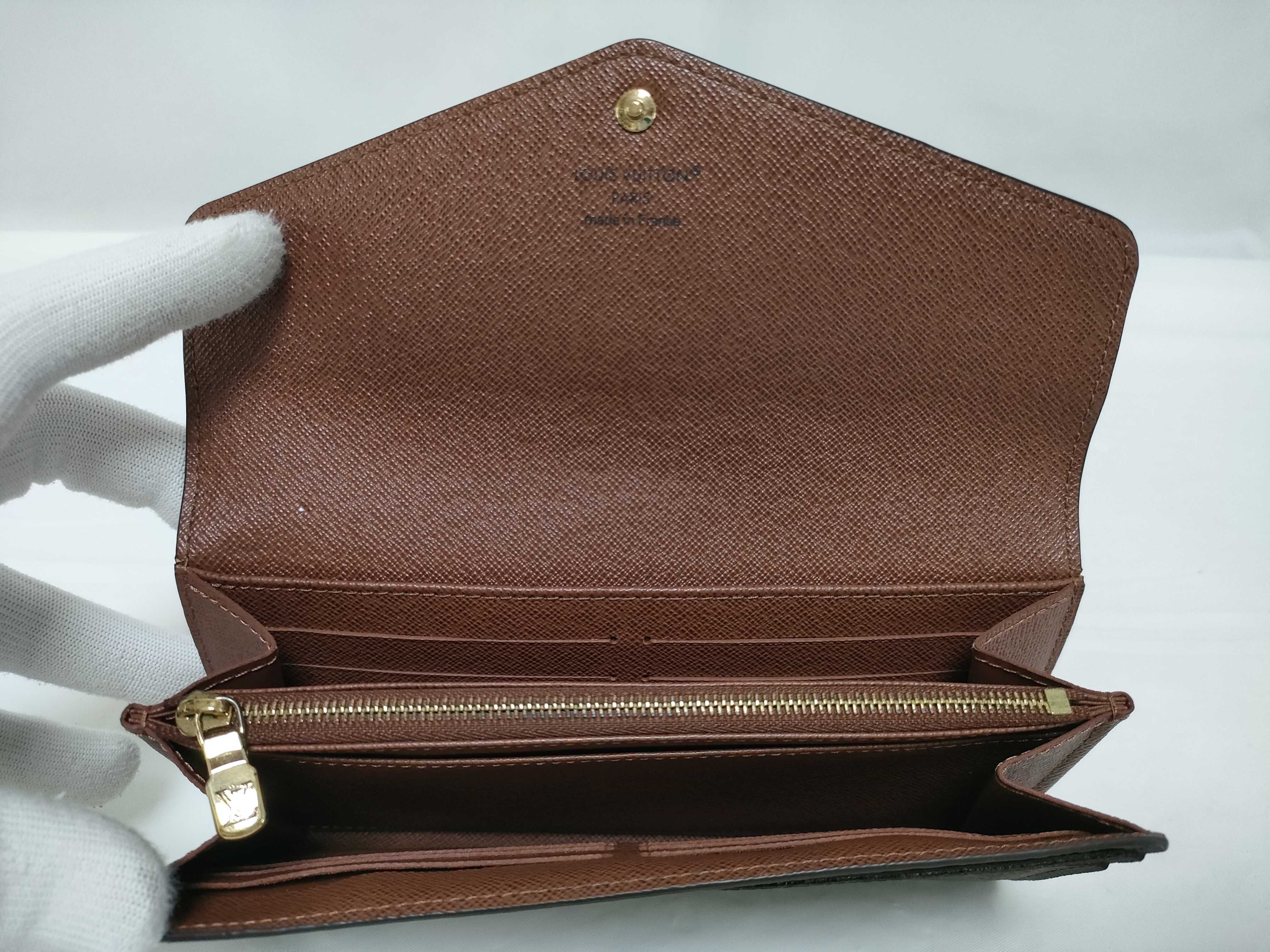 Monogram Portefeuille Sarah Wallet — view 12