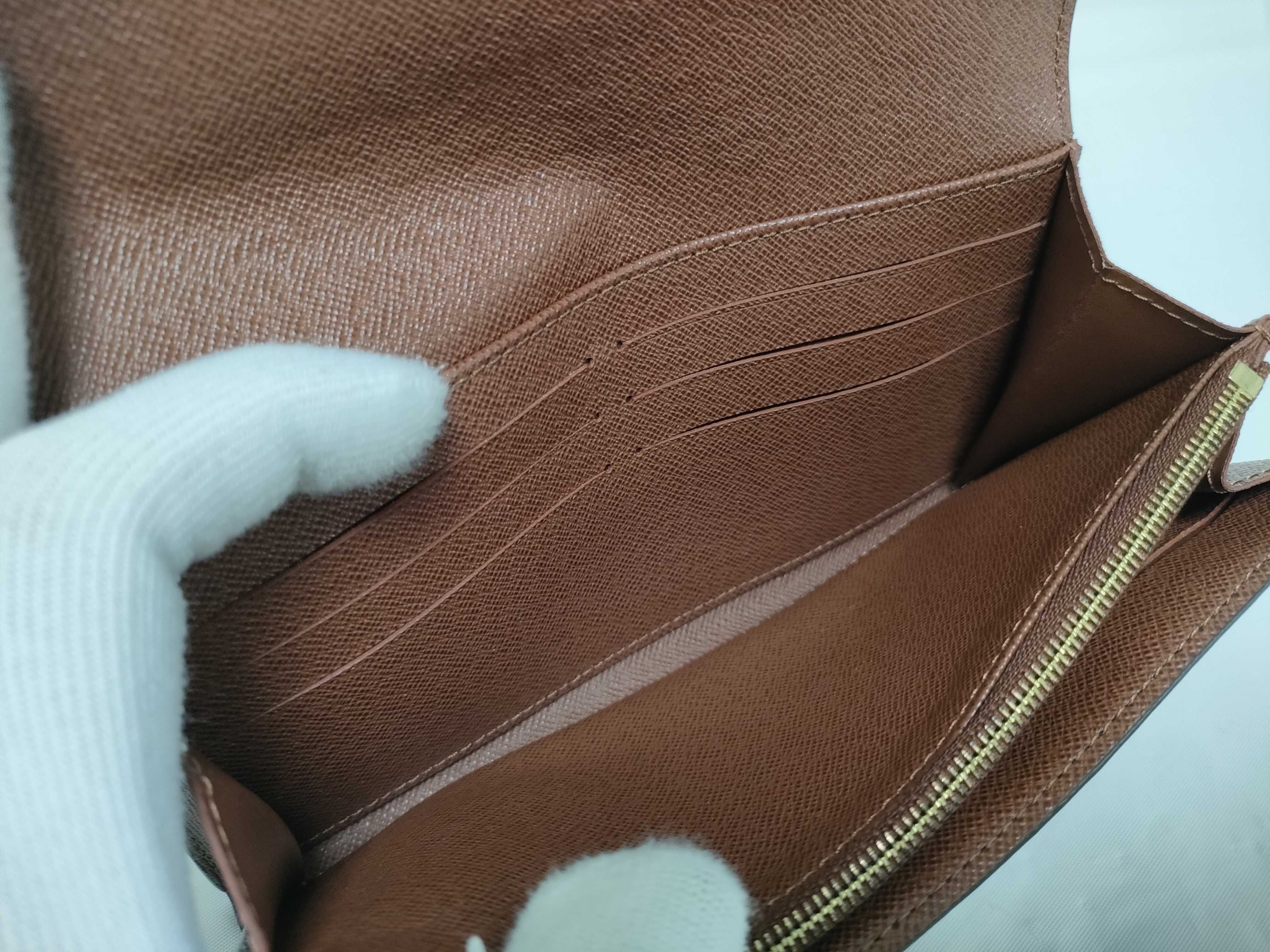 Monogram Portefeuille Sarah Wallet — view 13