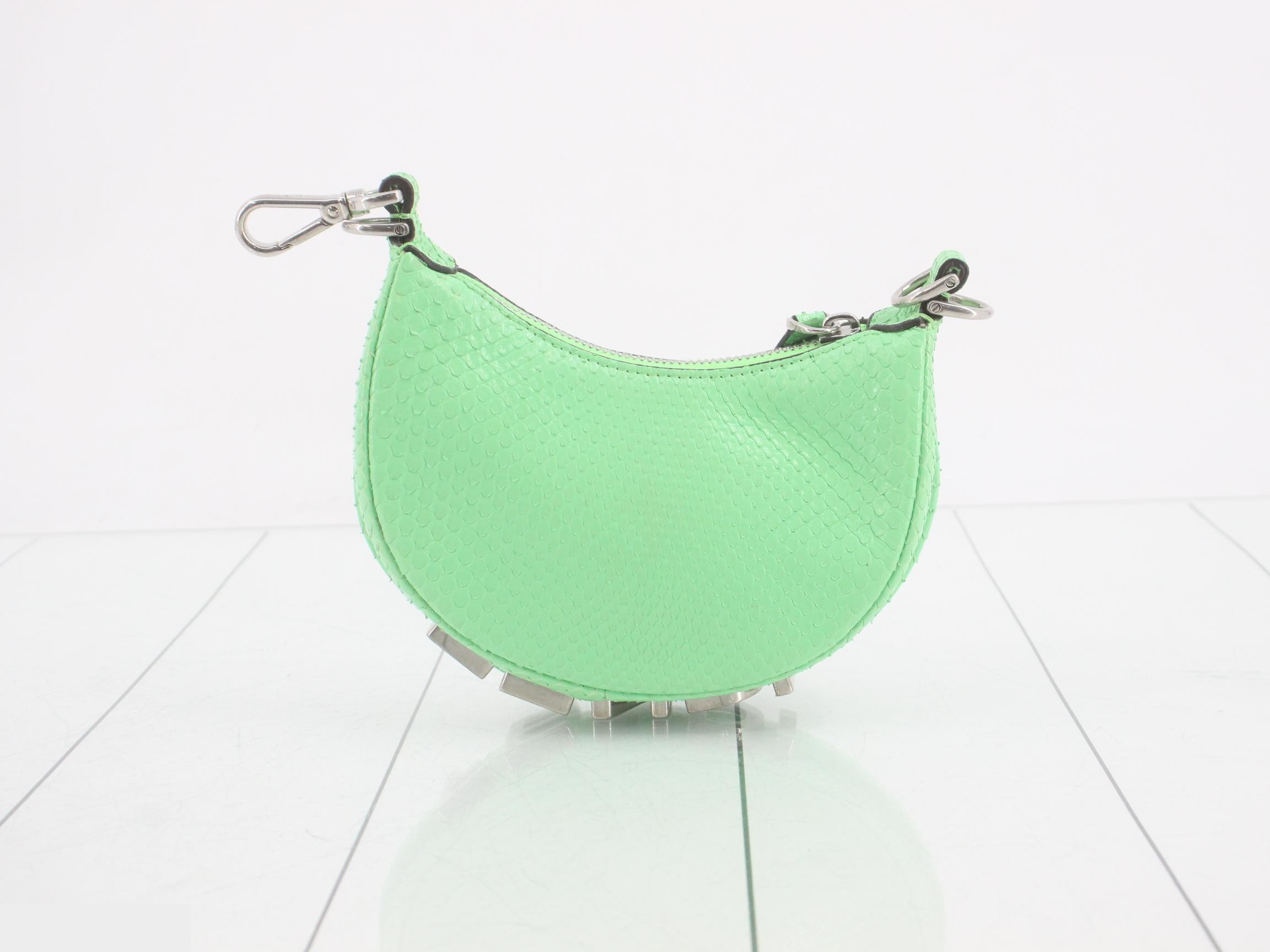 Unused Python Nano Fendi Graphy Handbag — view 2