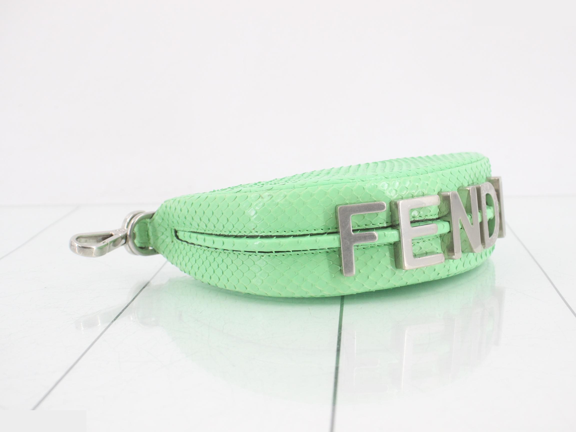 Unused Python Nano Fendi Graphy Handbag — view 5