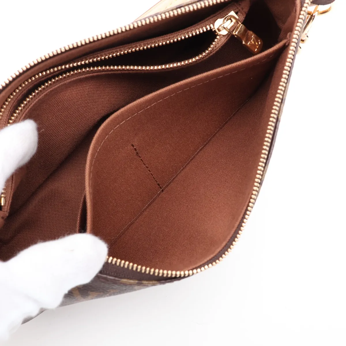 Monogram Pochette Accessoires M82766 Brown (RFID detected) — view 9