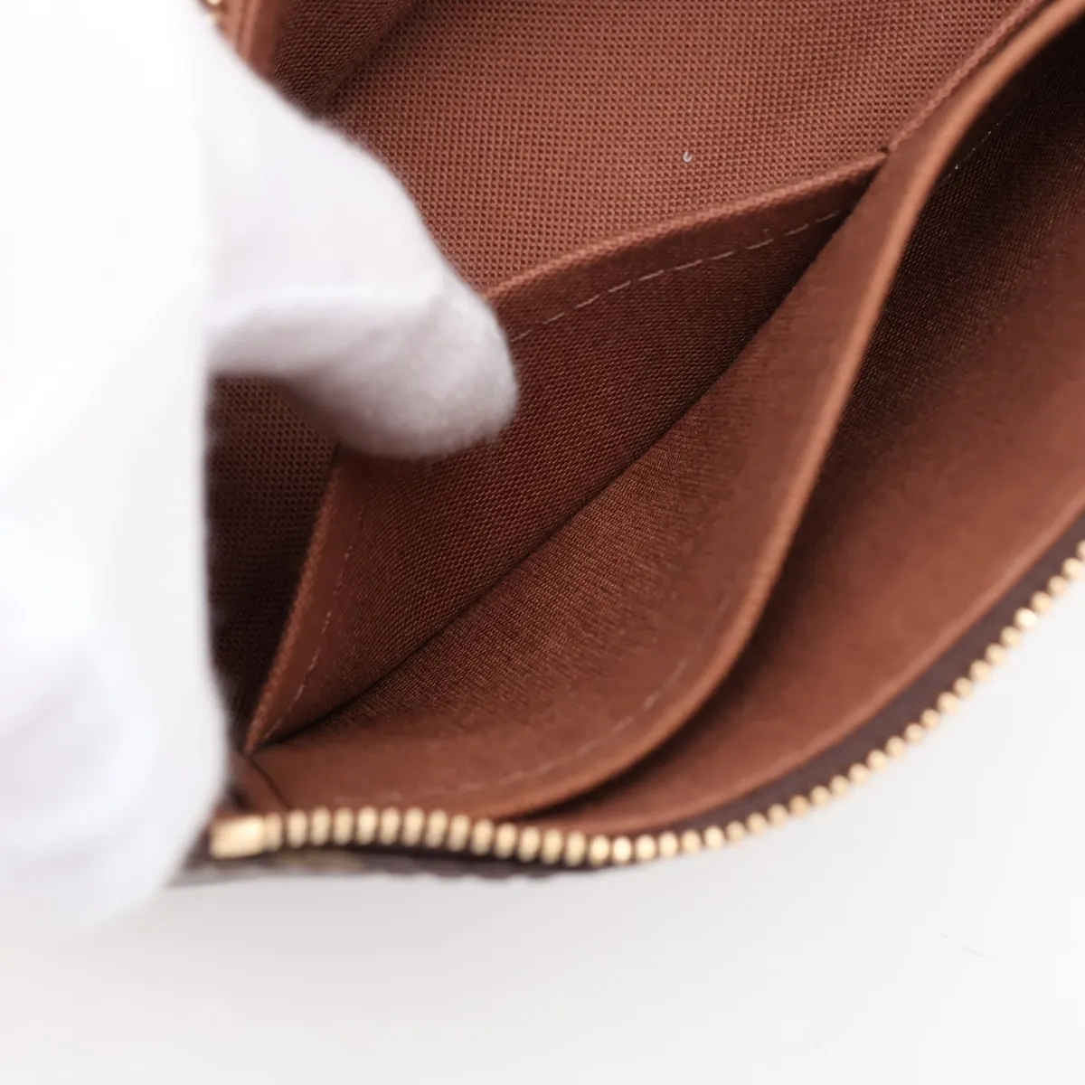 Monogram Pochette Accessoires M82766 Brown (RFID detected) — view 10