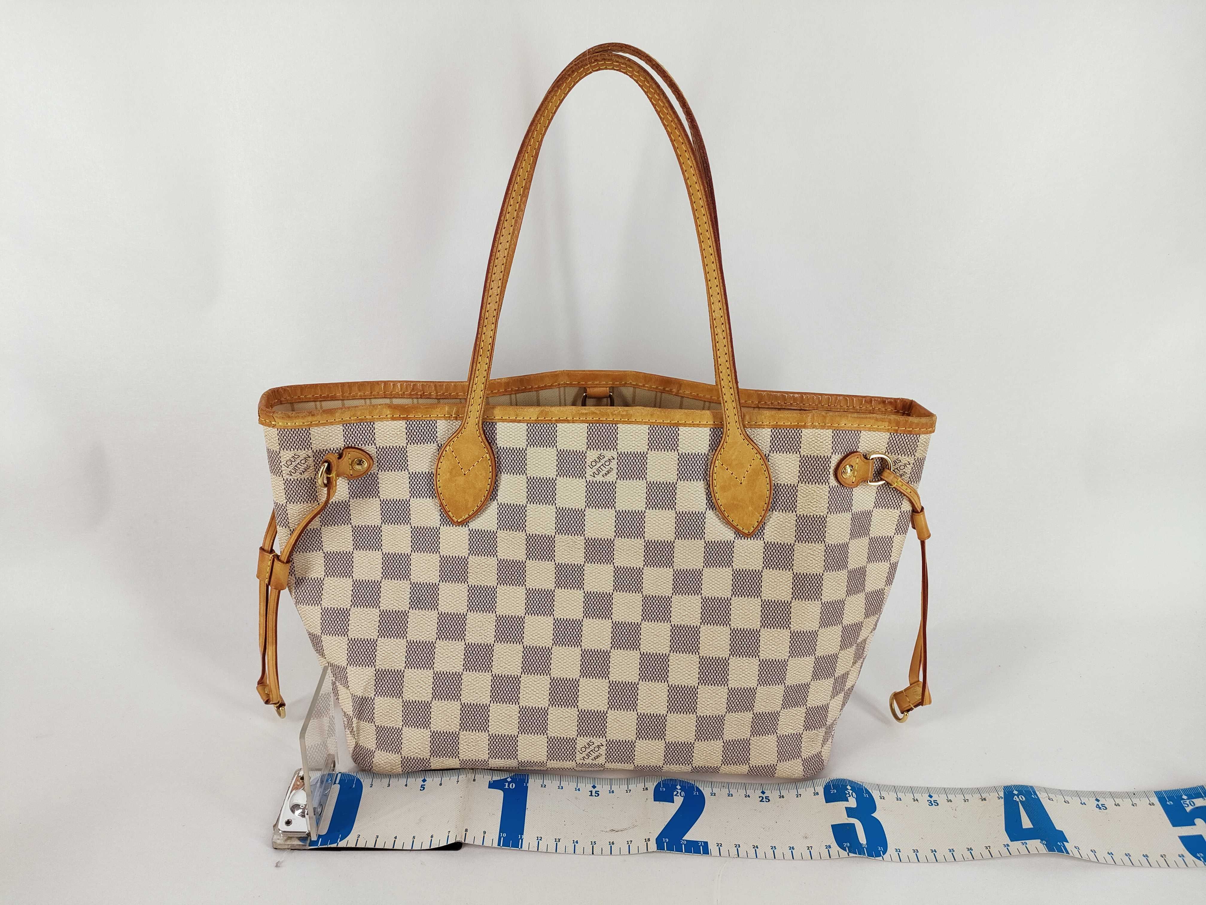 Damier Azur Neverfull PM Tote Bag — view 2