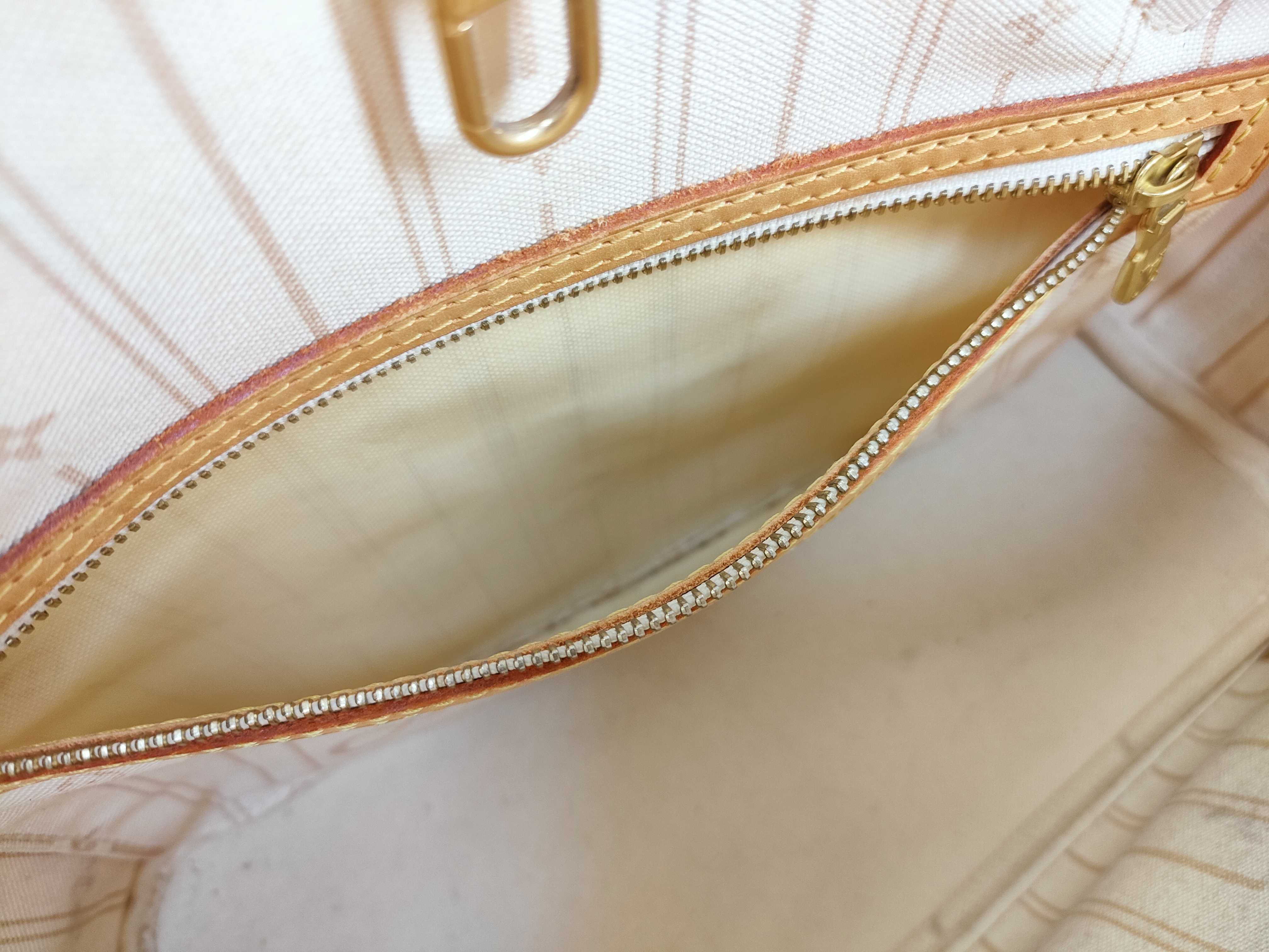 Damier Azur Neverfull PM Tote Bag — view 11