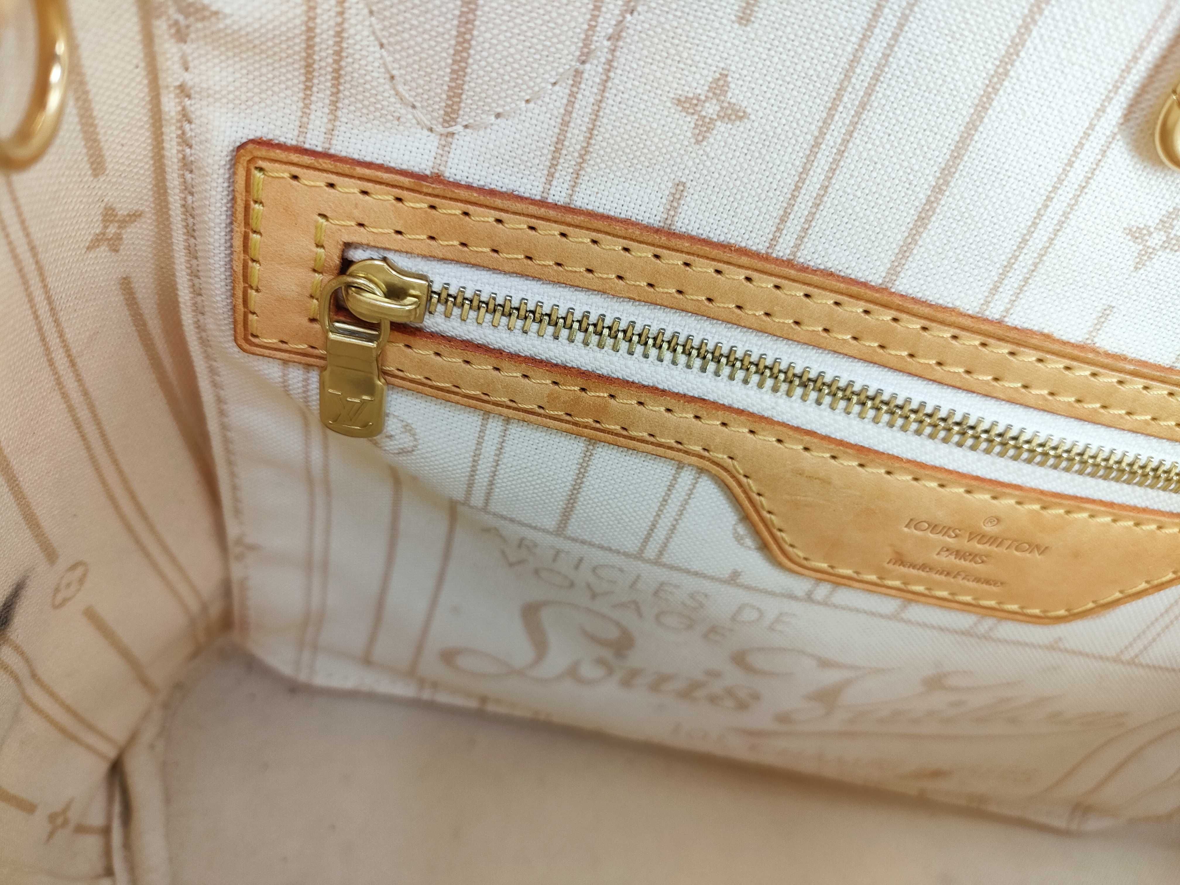 Damier Azur Neverfull PM Tote Bag — view 12