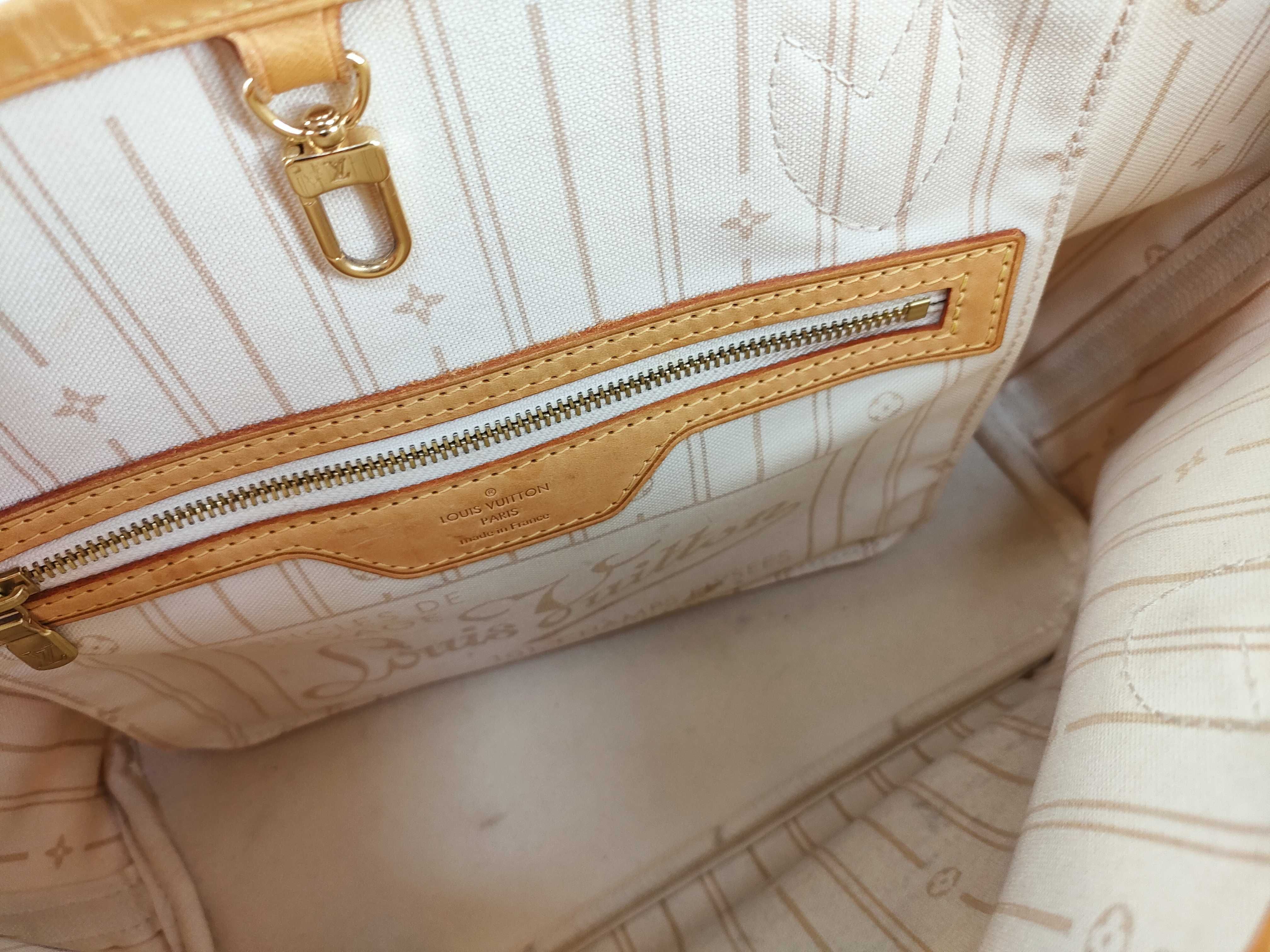 Damier Azur Neverfull PM Tote Bag — view 13