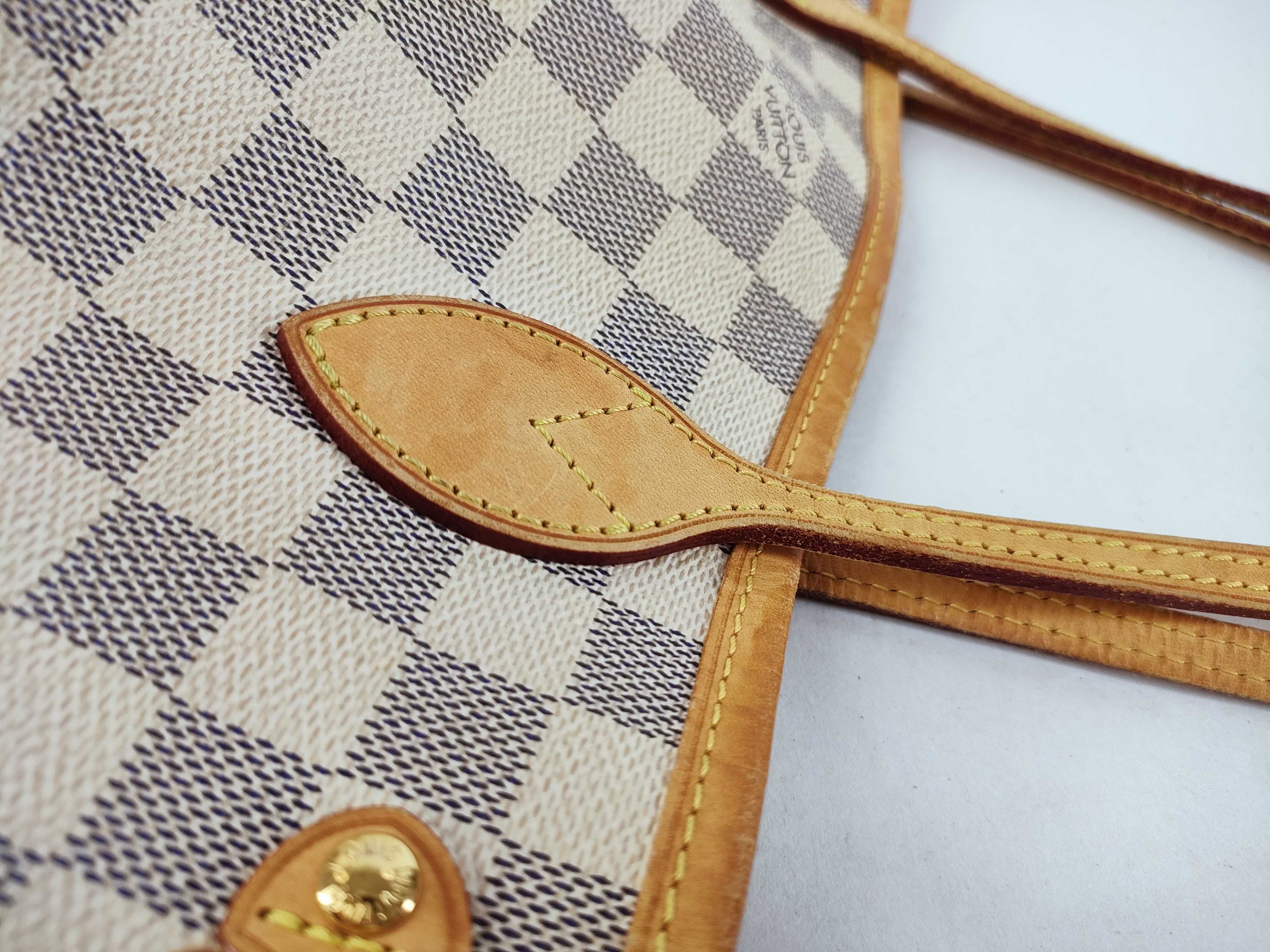 Damier Azur Neverfull PM Tote Bag — view 5