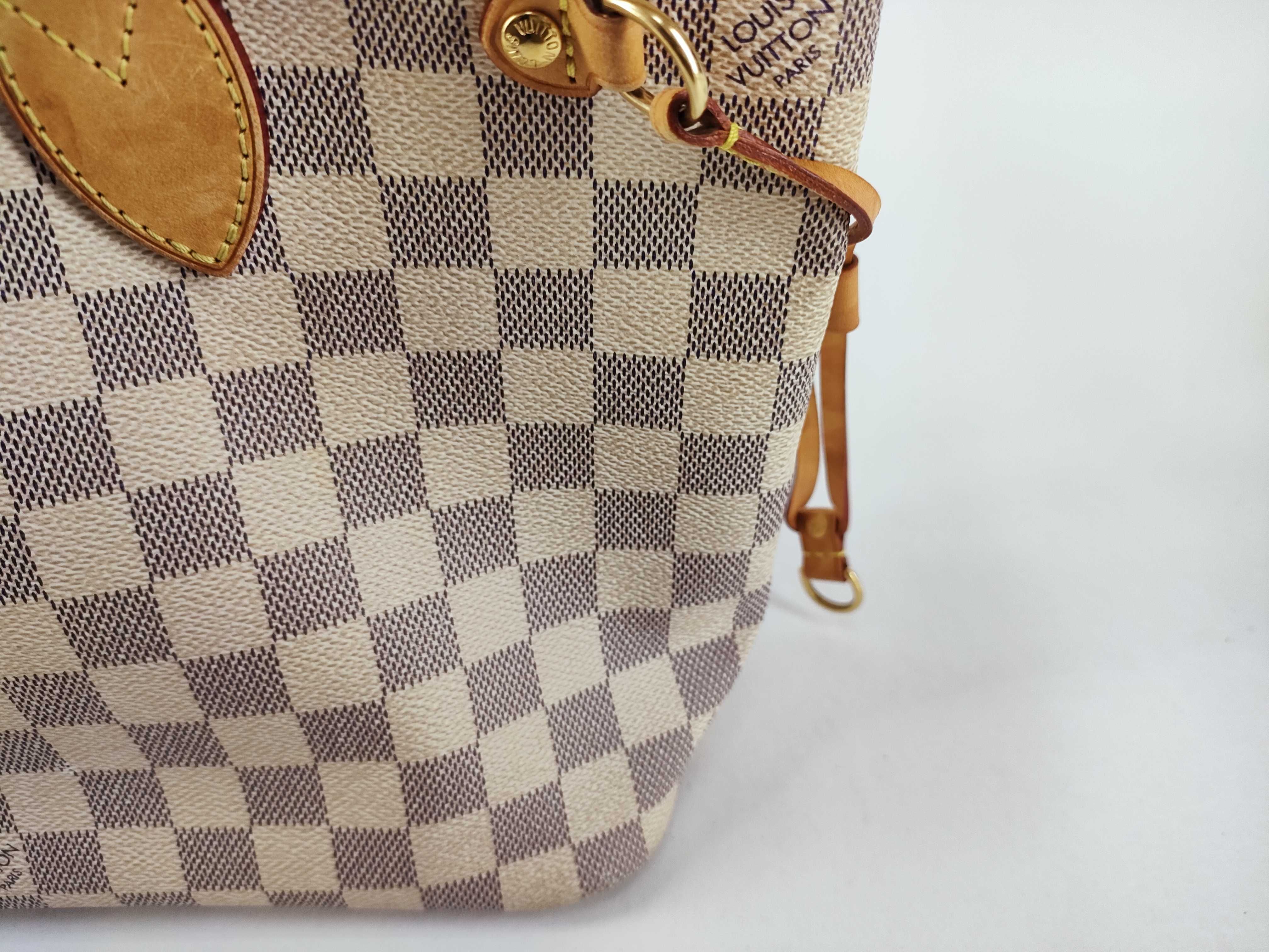 Damier Azur Neverfull PM Tote Bag — view 8