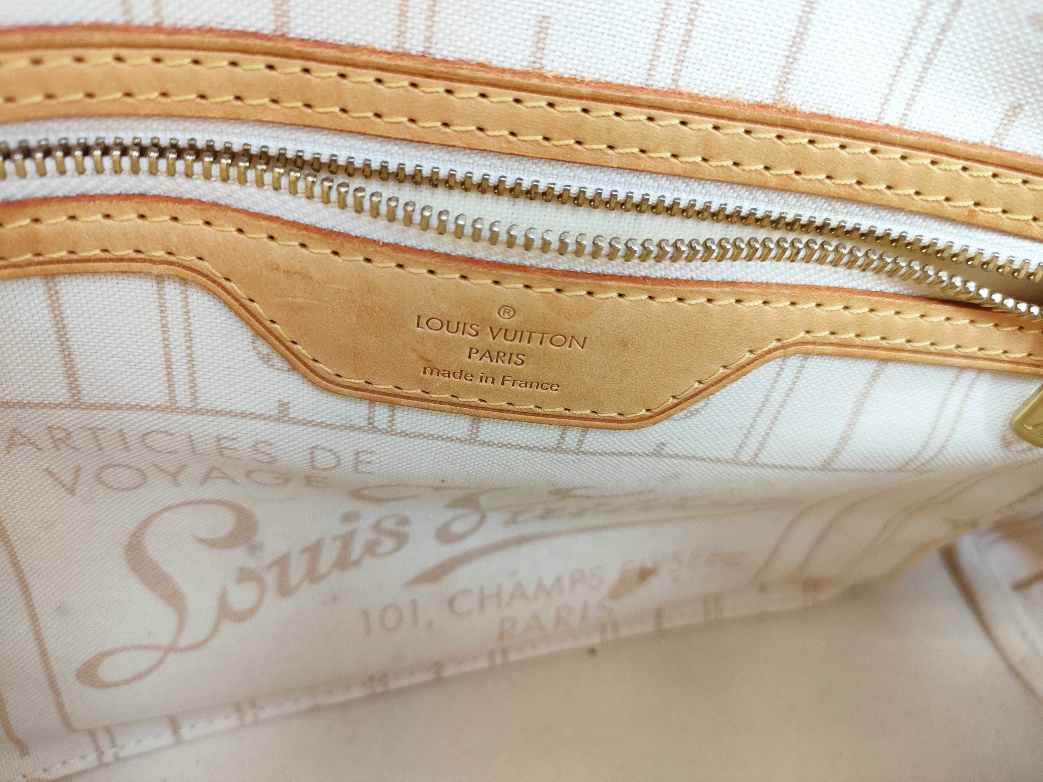 Damier Azur Neverfull PM Tote Bag — view 10