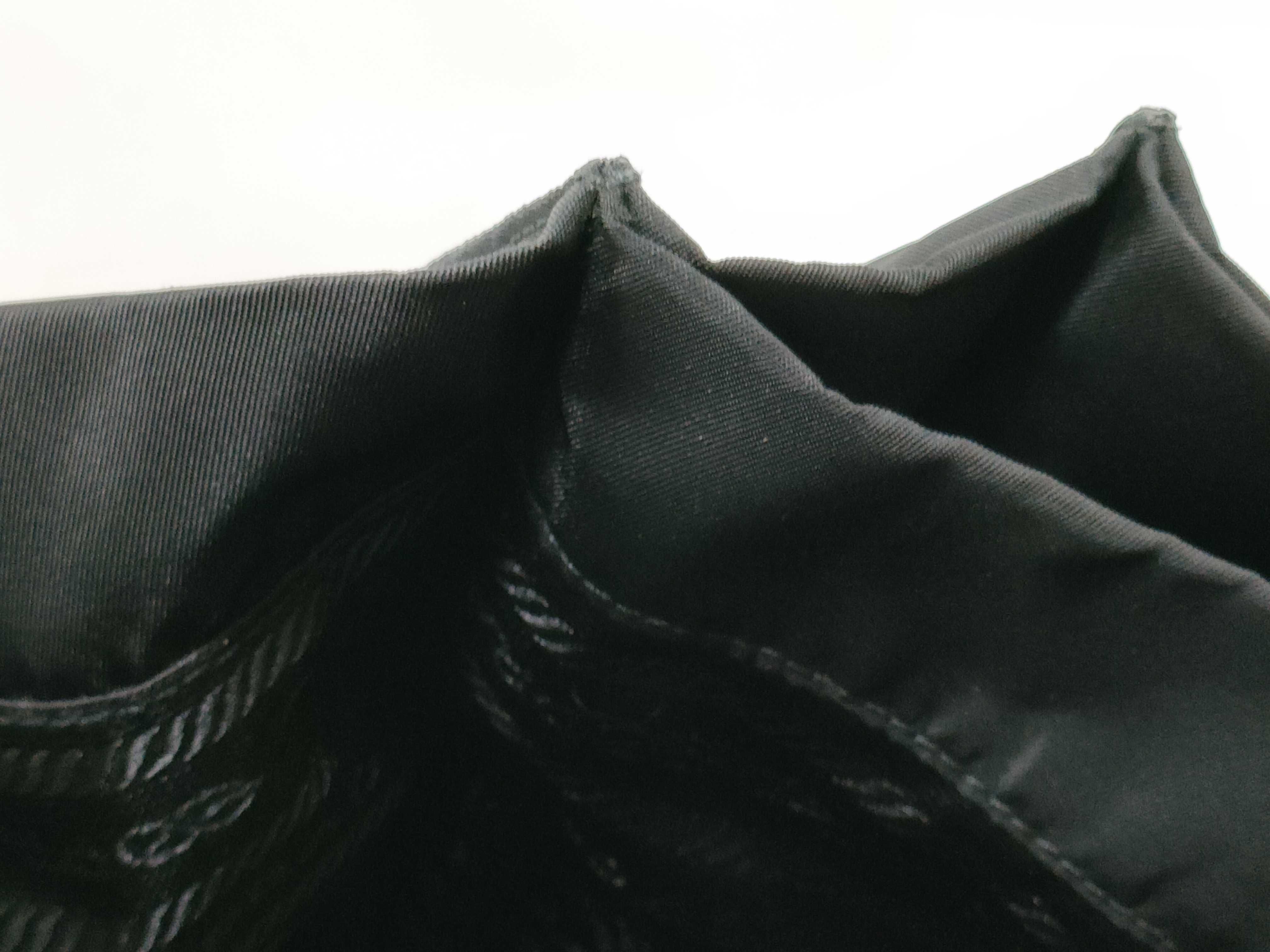 Nylon Tote Bag, Black Tote Bag — view 12