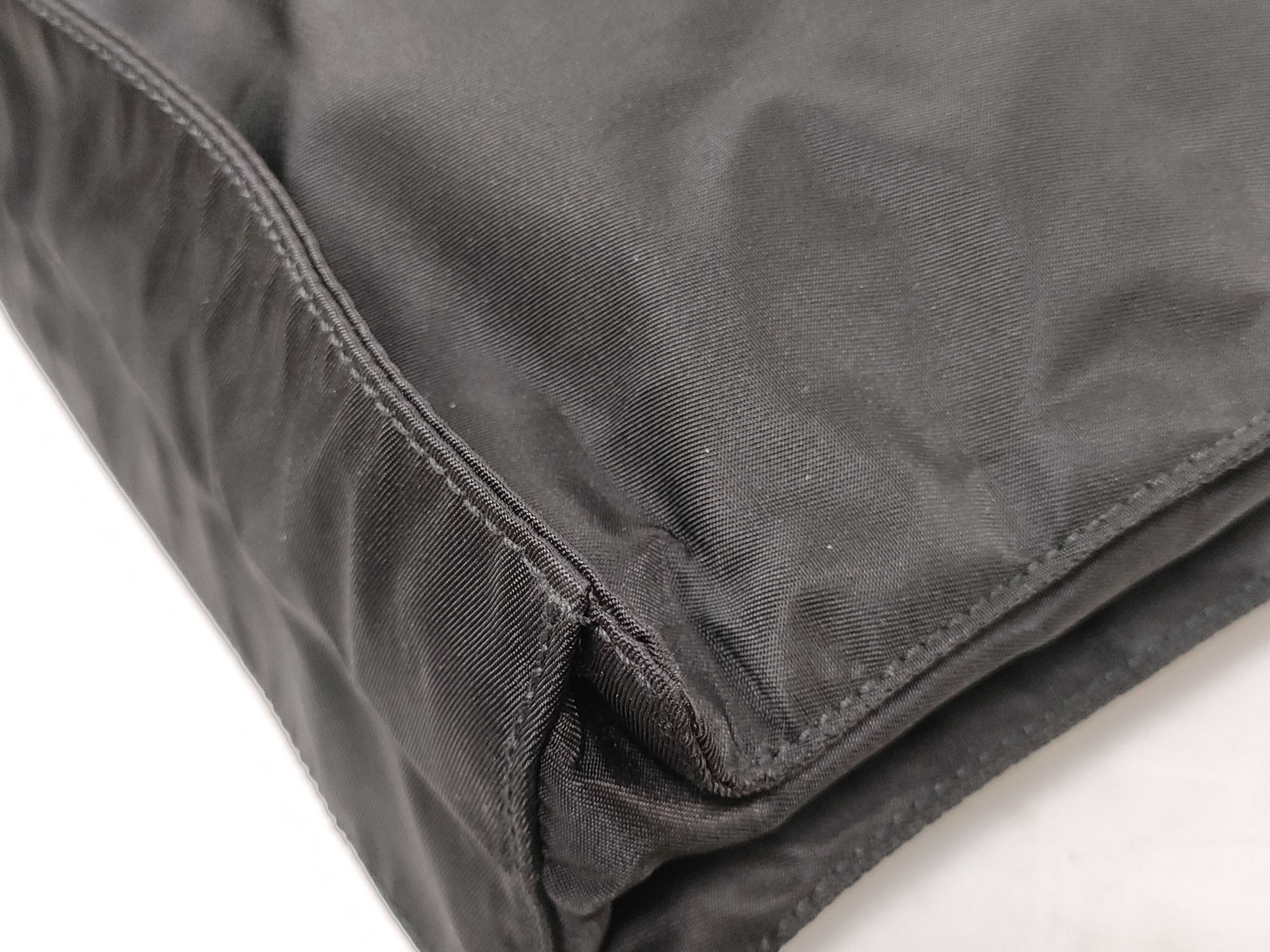 Nylon Tote Bag, Black Tote Bag — view 4